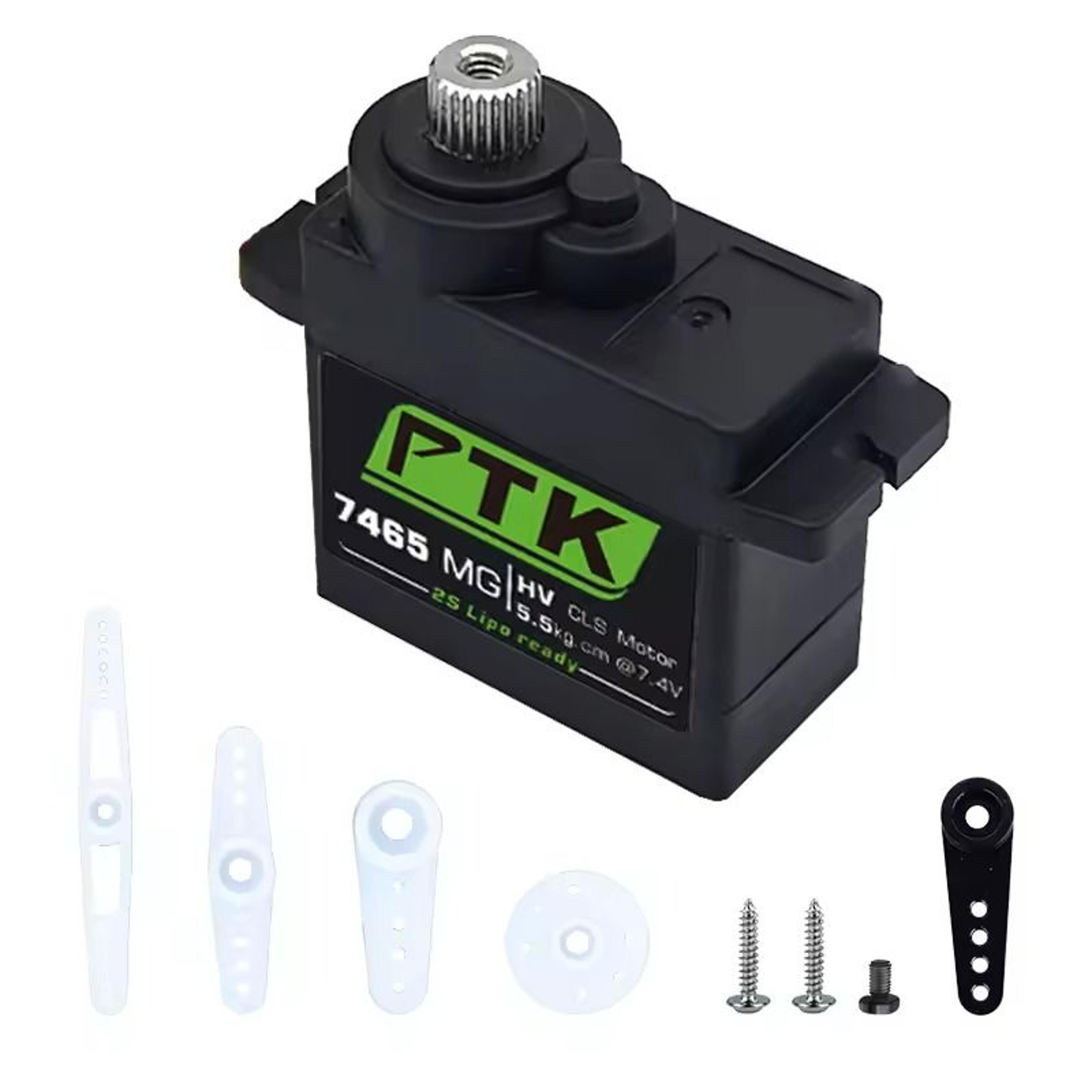 PTK 7465W MG 9g Waterproof Digital Servo For RC Cars And Drones 5