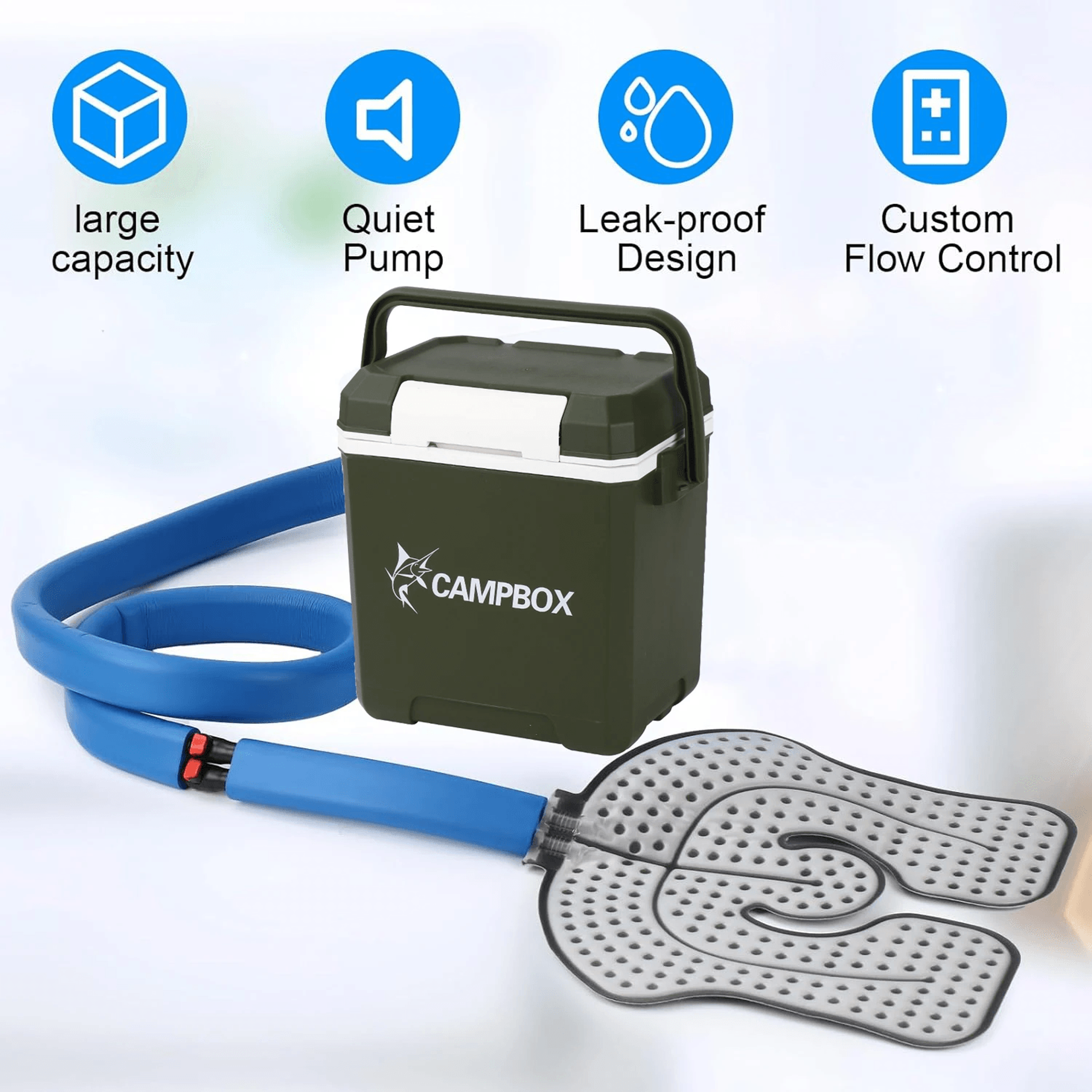Cold Therapy Recovery System With Adjustable Freeze Wrap For Injury And PostSurgery Relief 2