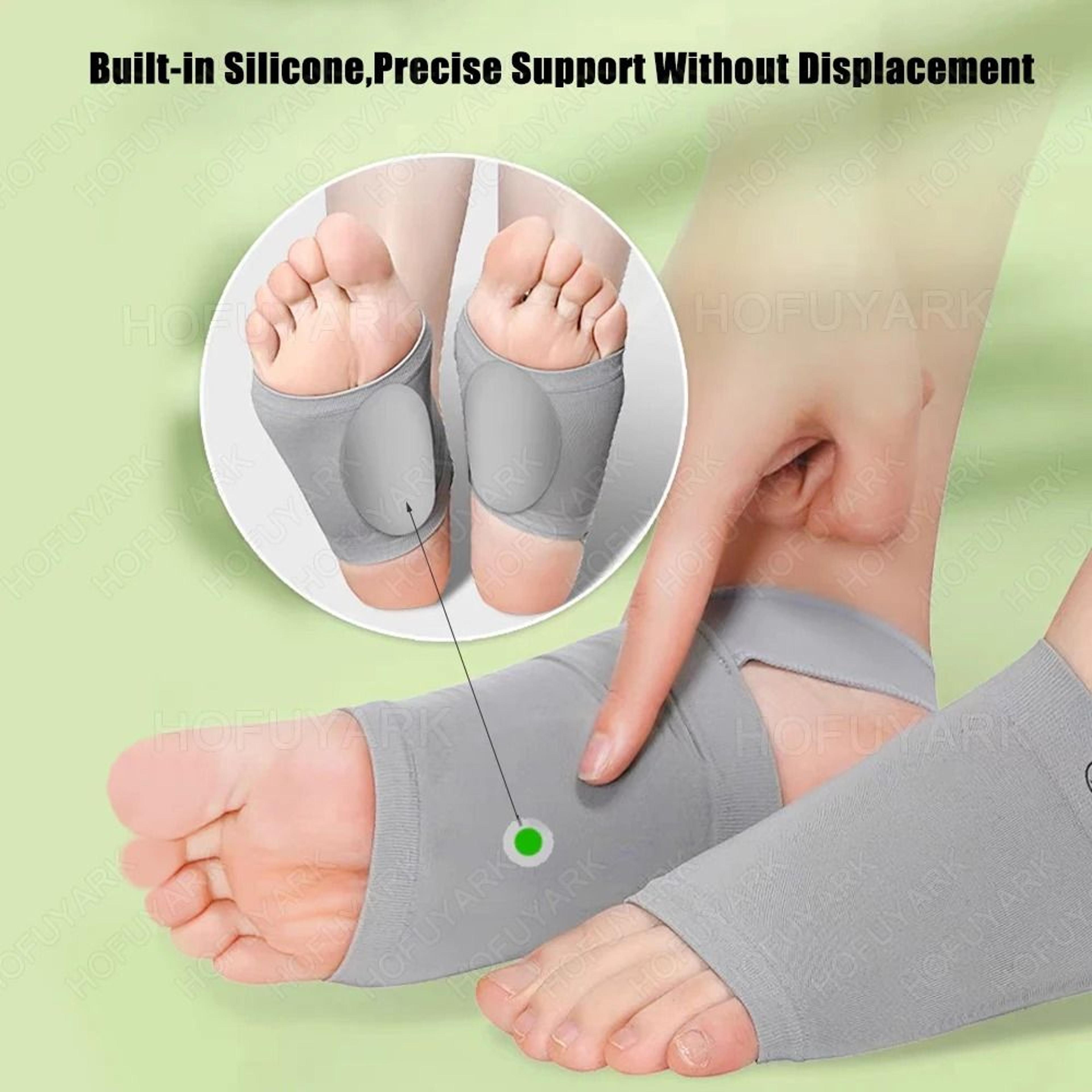 Silicone Arch Support Insoles For Flat Feet And Plantar Fasciitis Relief 4