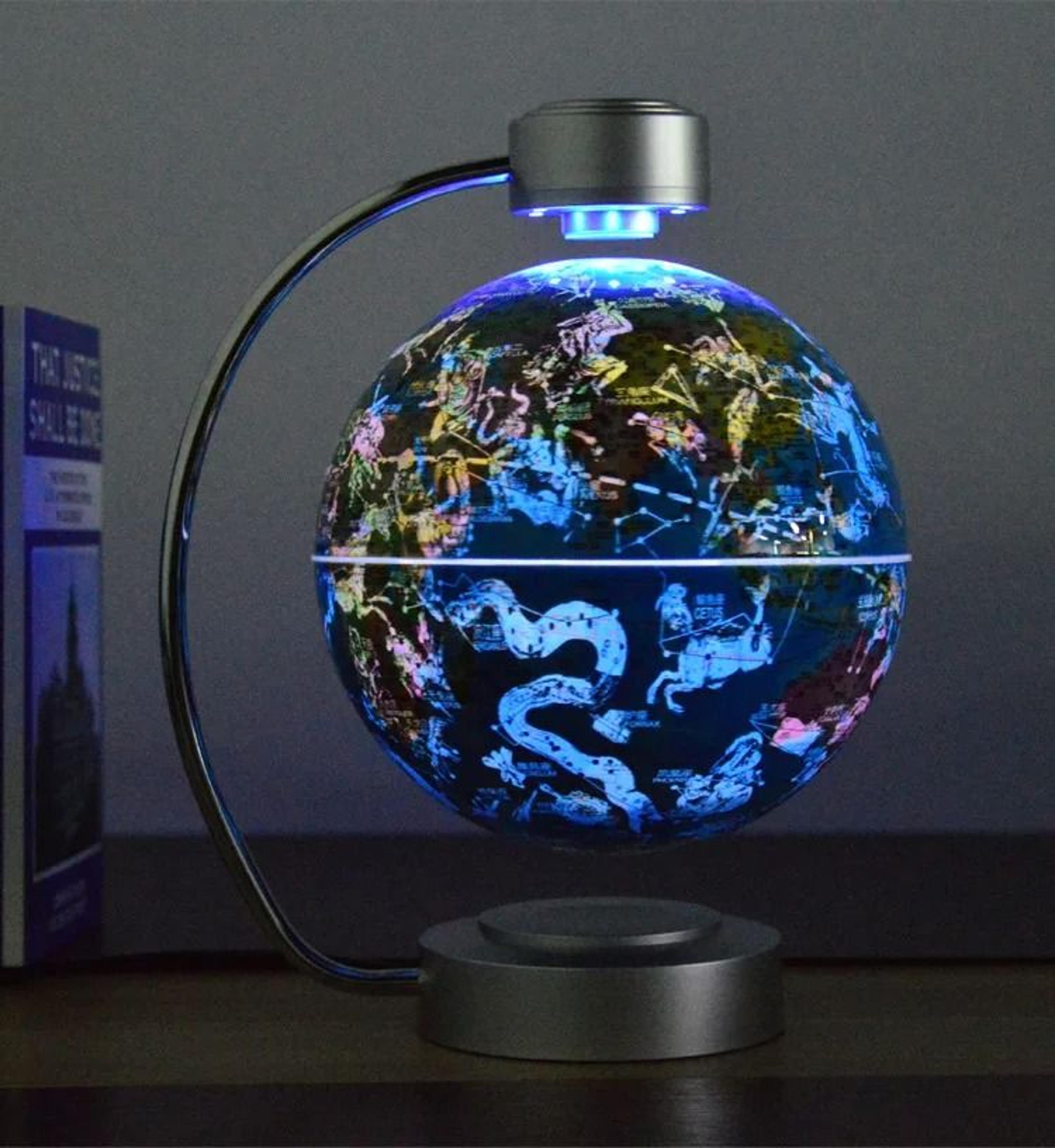 Magnetic Floating Globe With LED Light 0