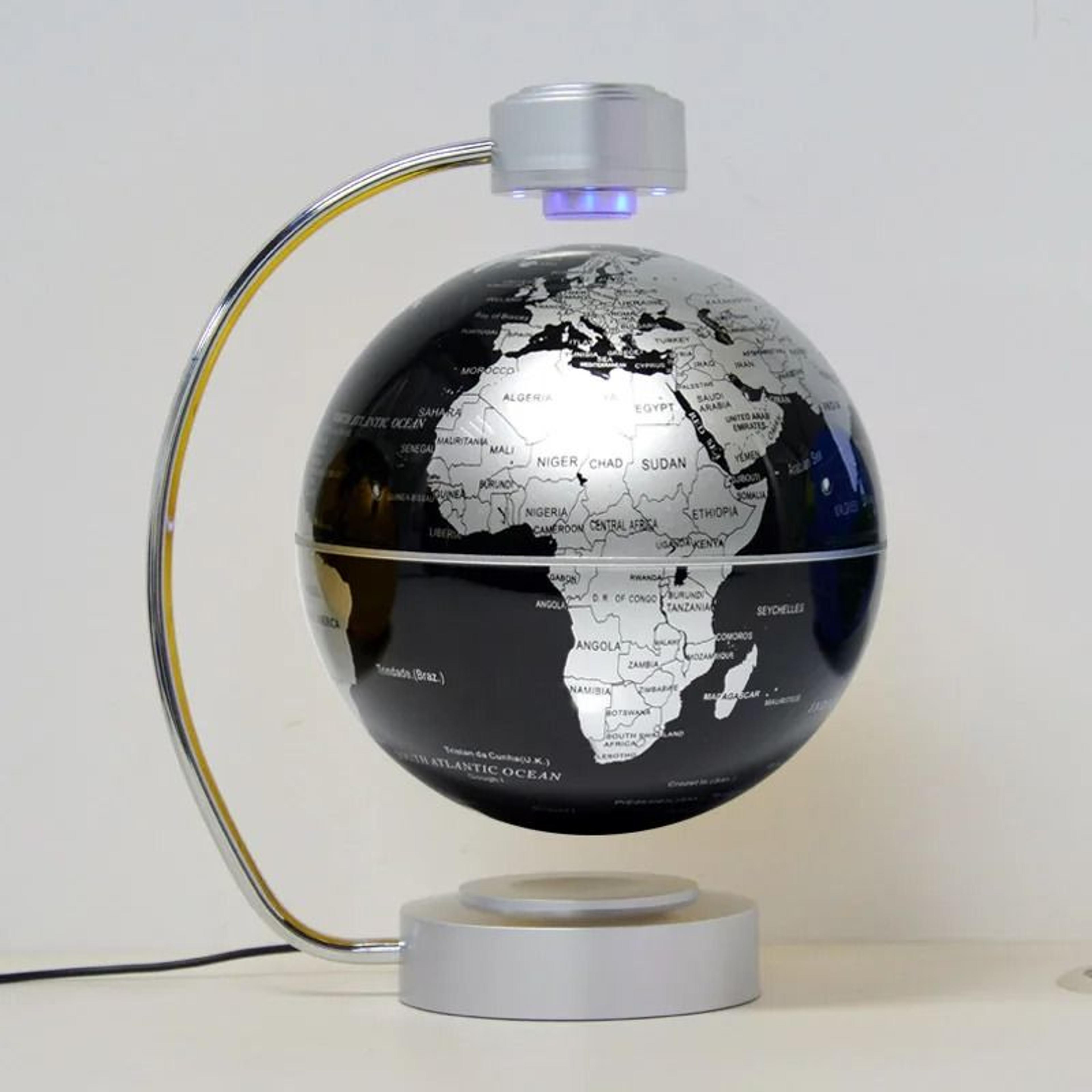 Magnetic Floating Globe With LED Light 10
