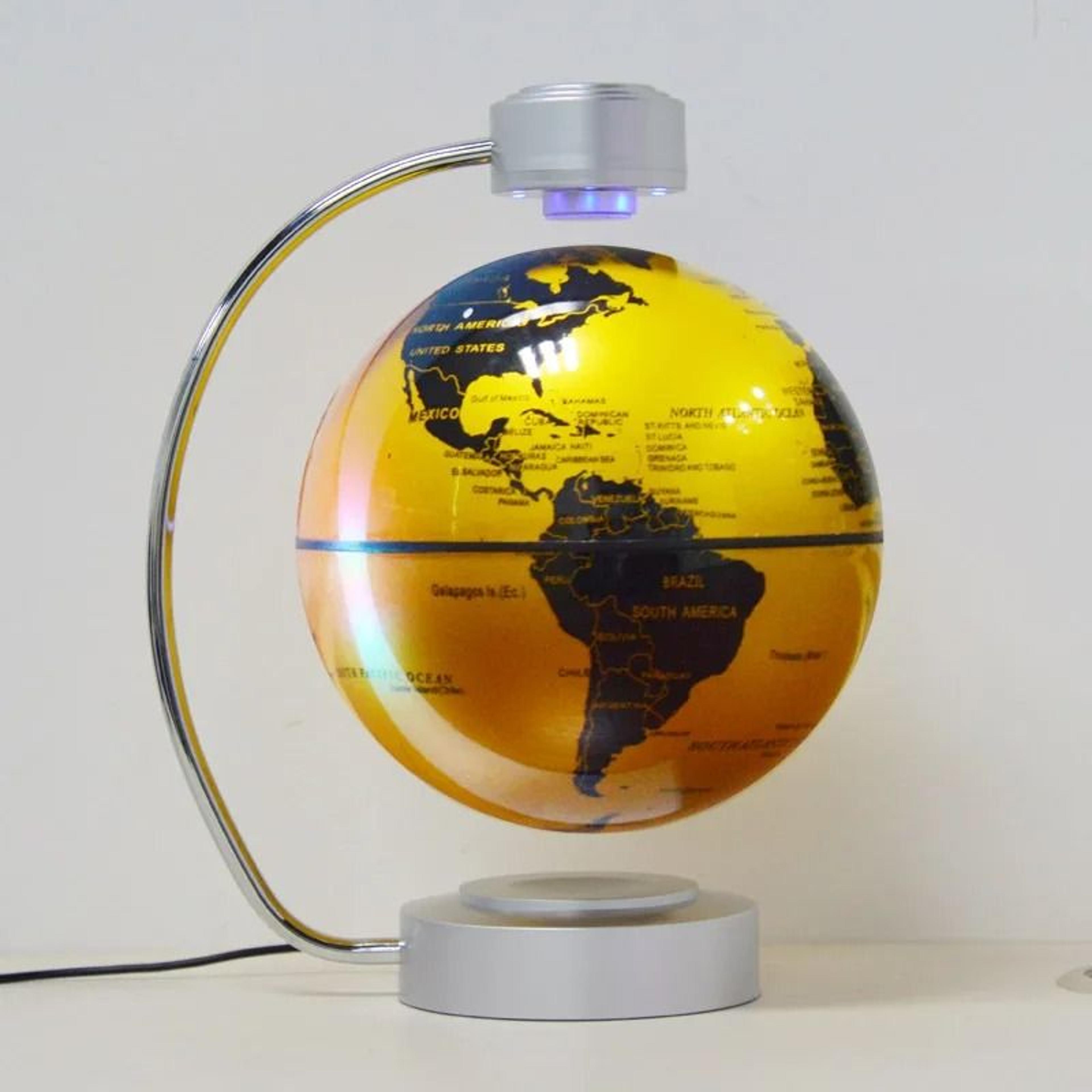Magnetic Floating Globe With LED Light 14