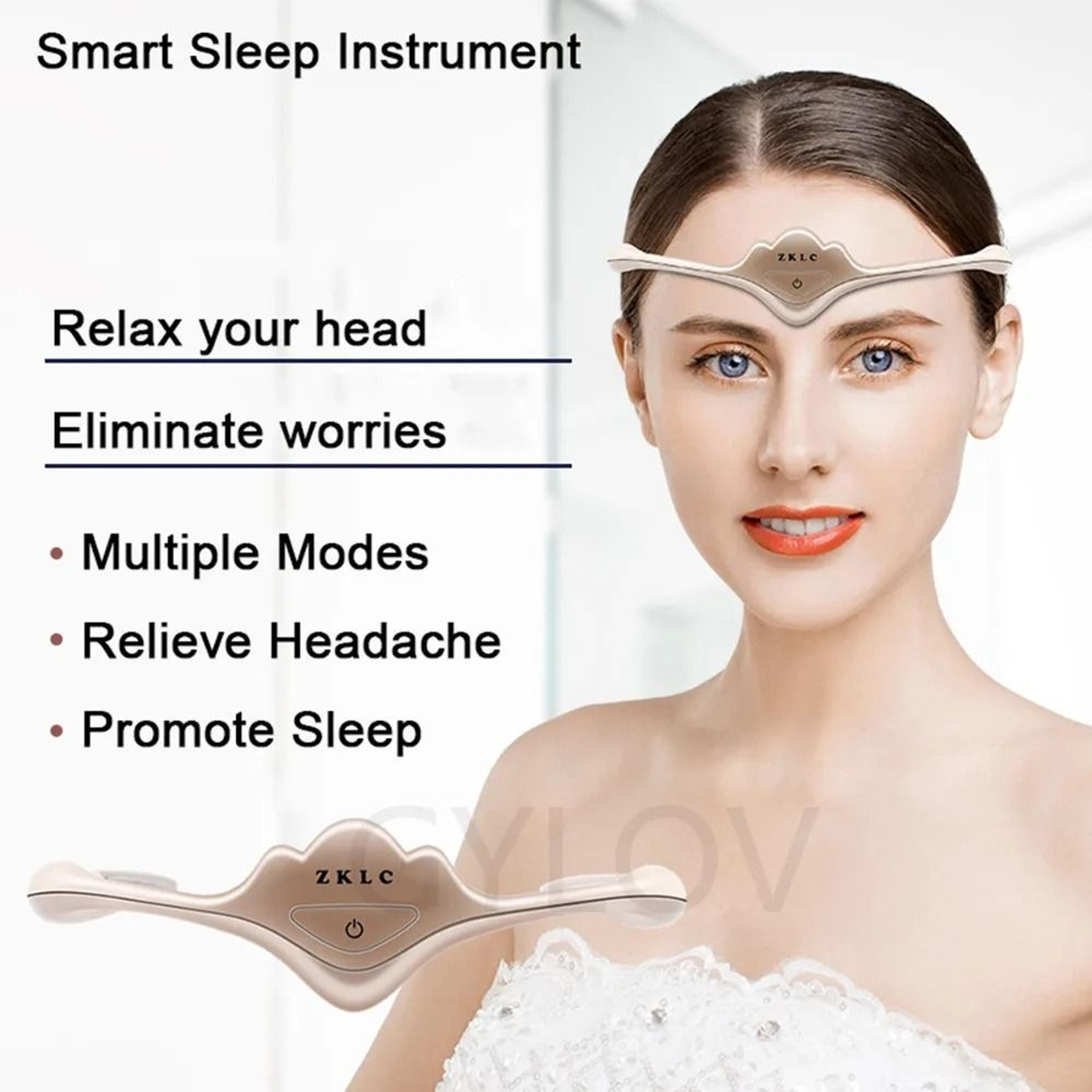 smart crown sleep head massager for deep relaxation and migraine relief