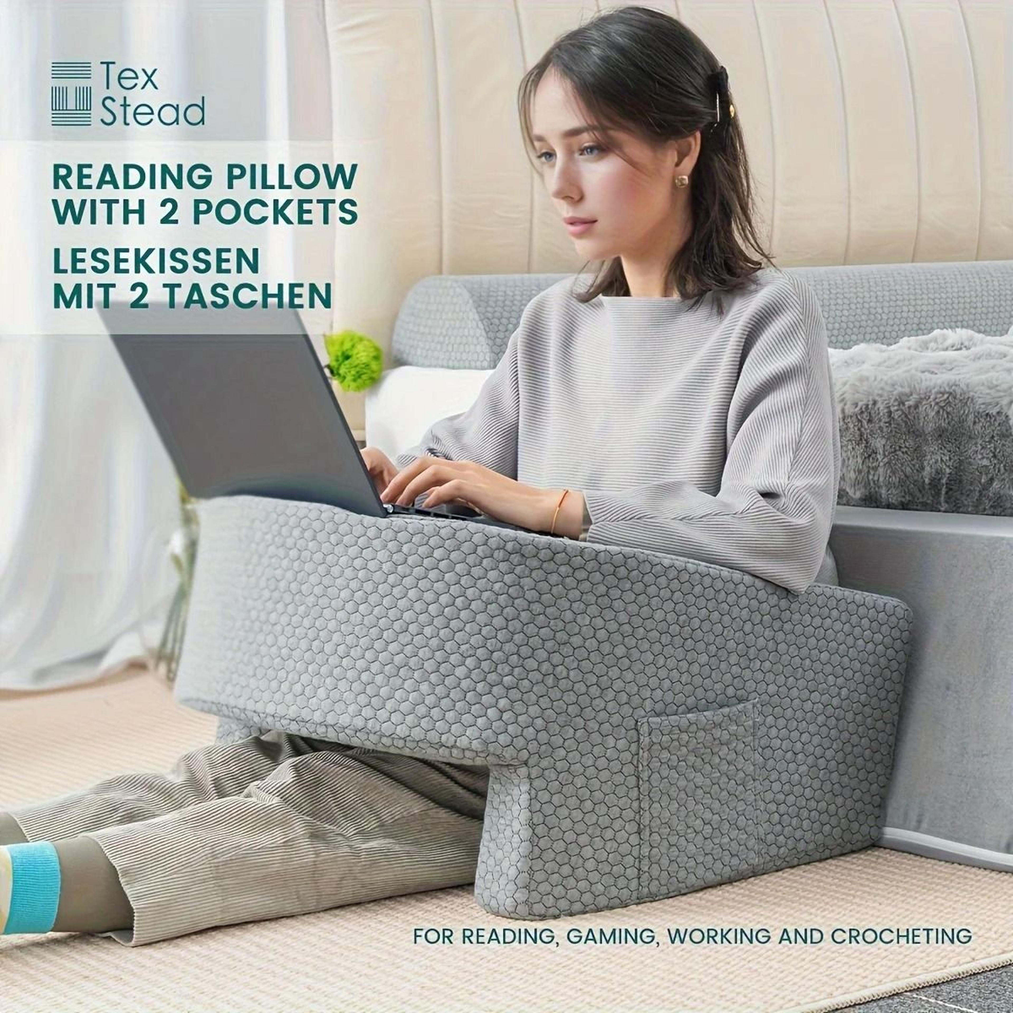 Reading Pillow For Gaming And Bed Support 1