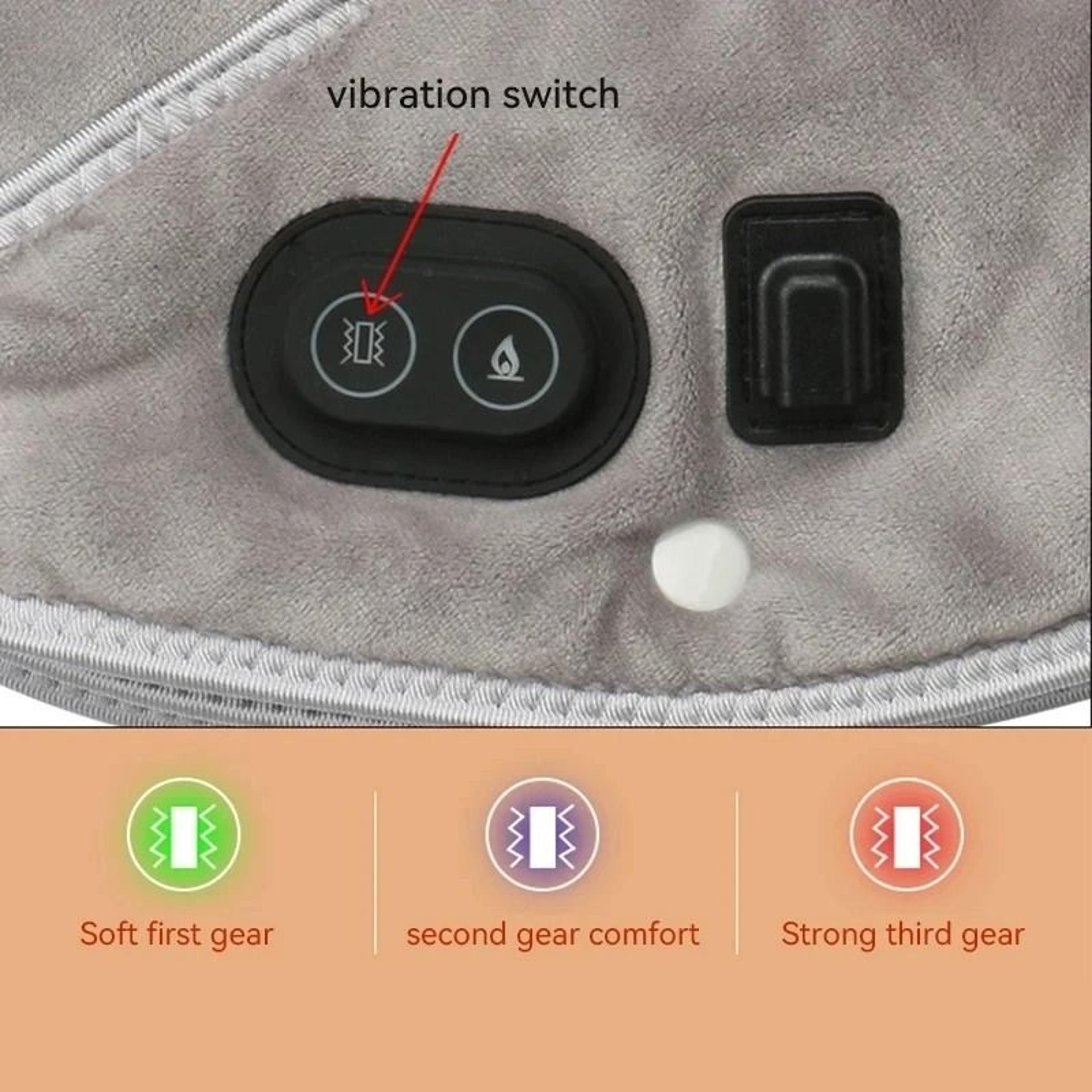 Electric Heating Neck And Shoulder Massager With Infrared Therapy 2