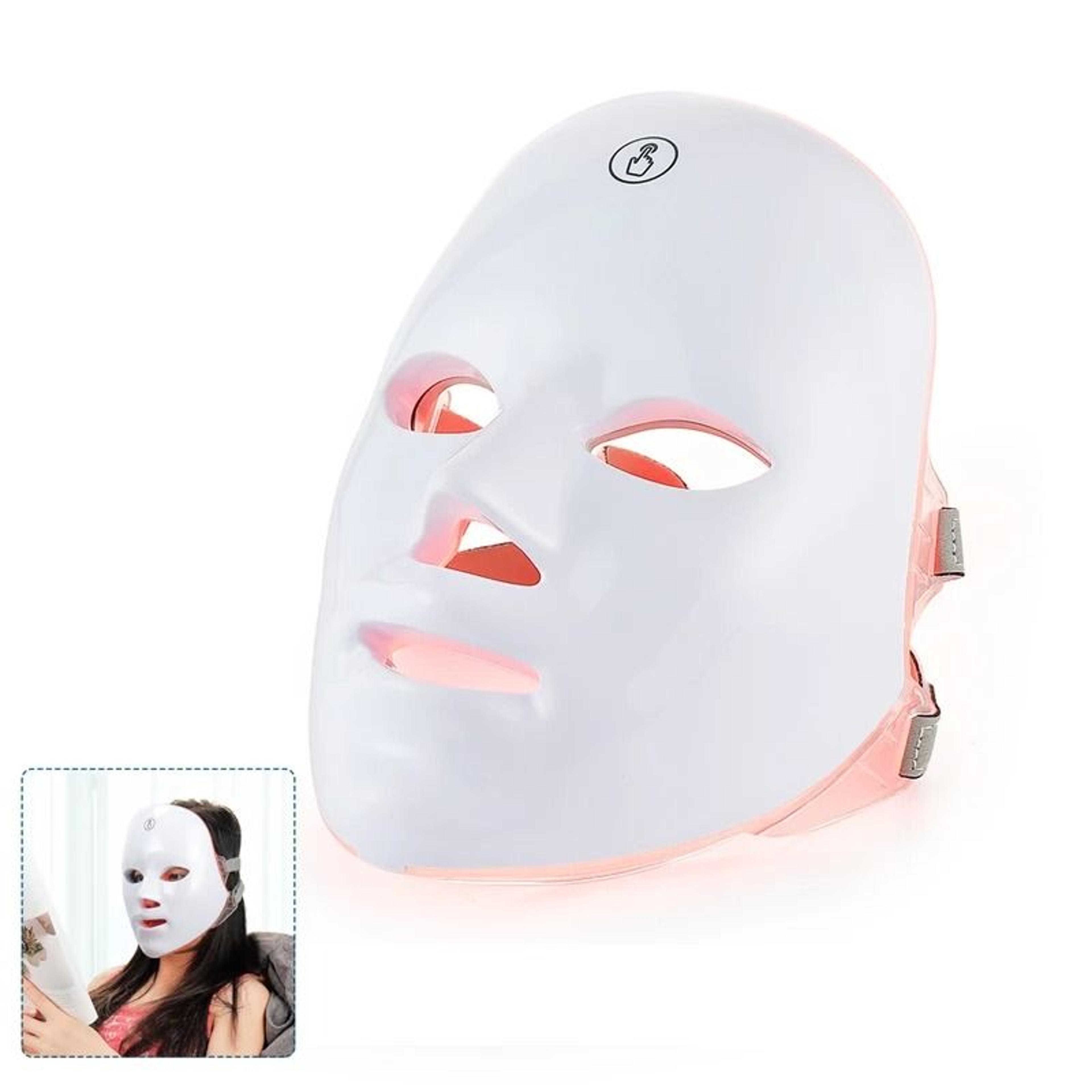 7 Color Wireless LED Face And Neck Mask For Skin Rejuvenation And Firming 1