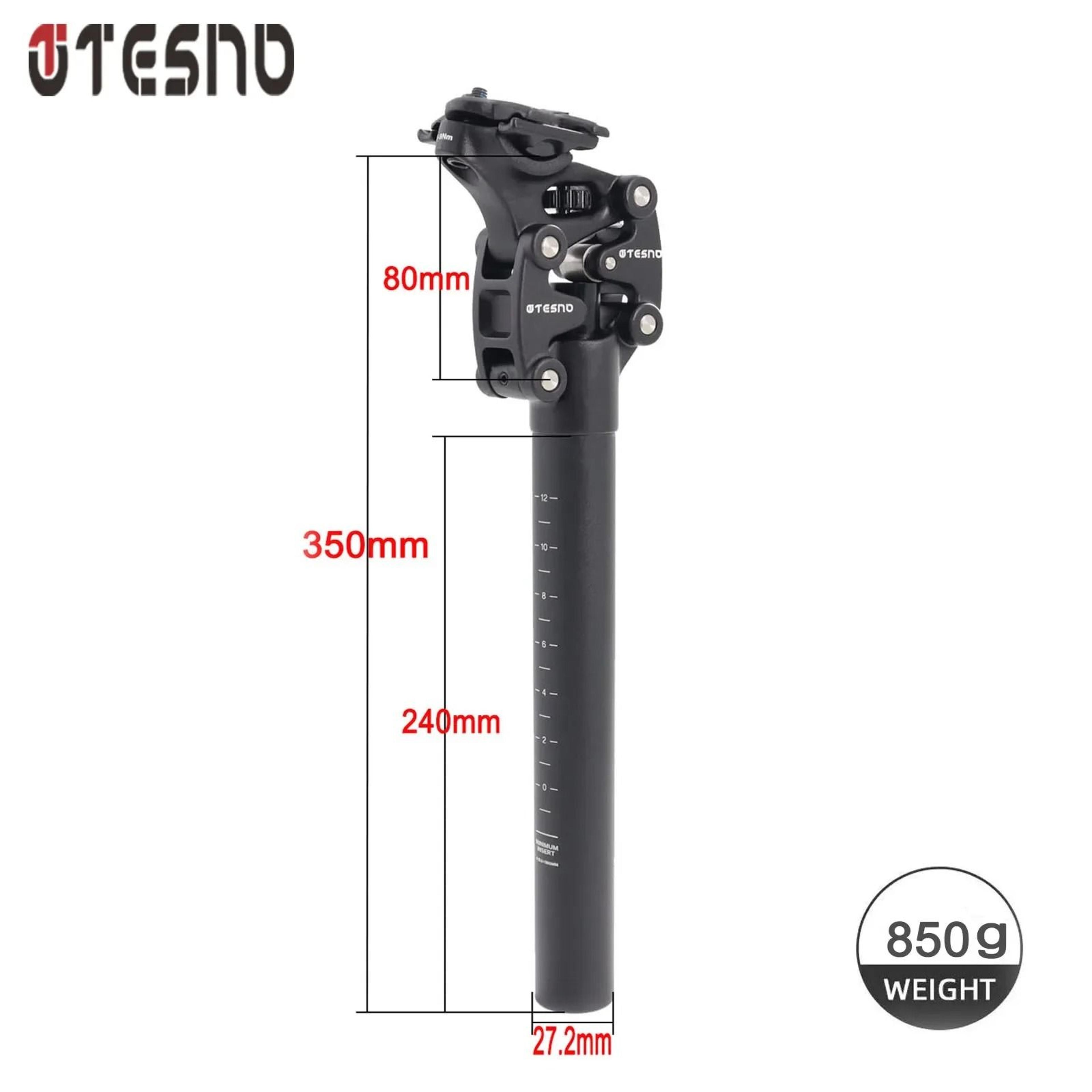 MTB Bicycle Suspension Seatpost With Adjustable Travel And Shock Absorption 7