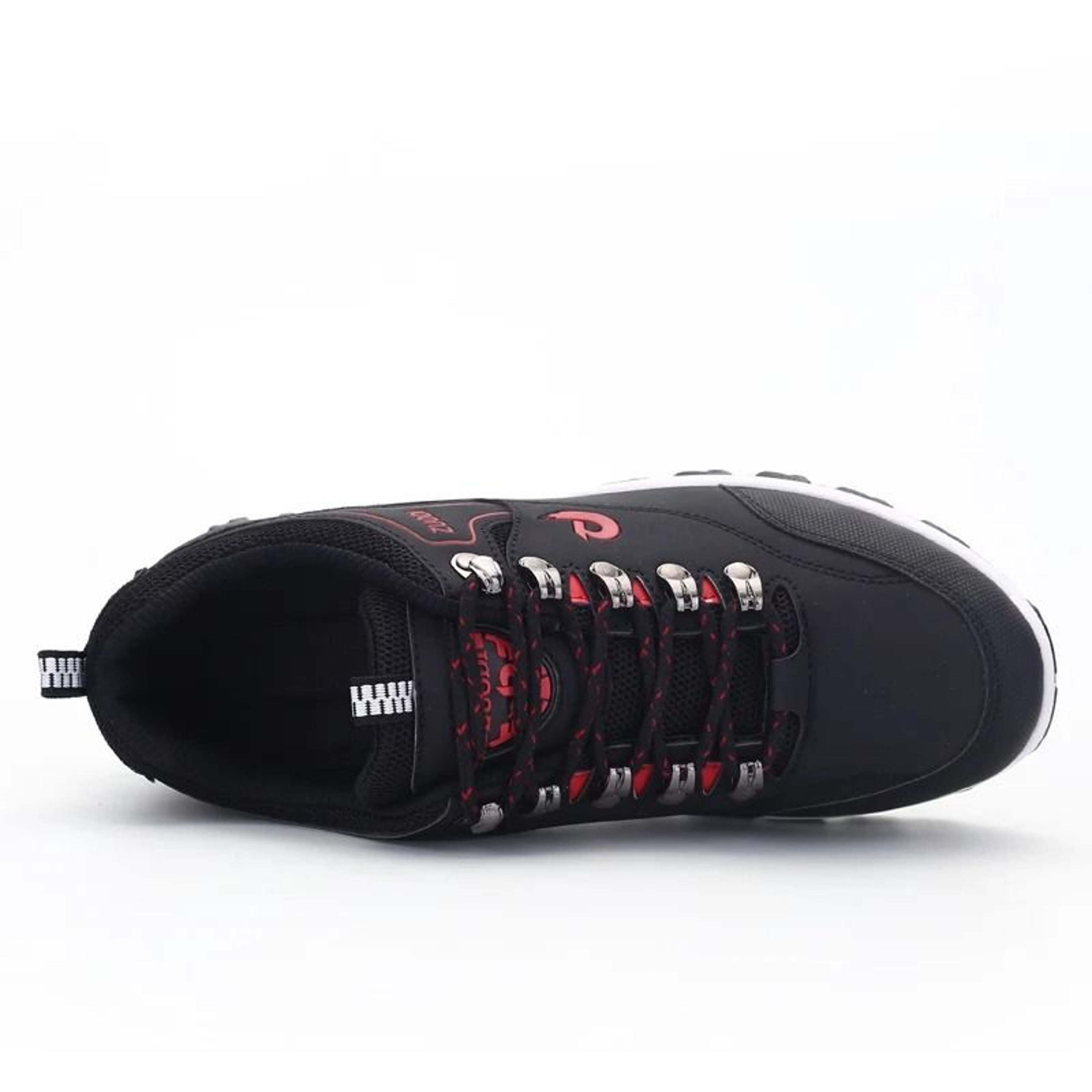 Mens Leather Walking Sneakers Lightweight Casual Comfort Shoes 1