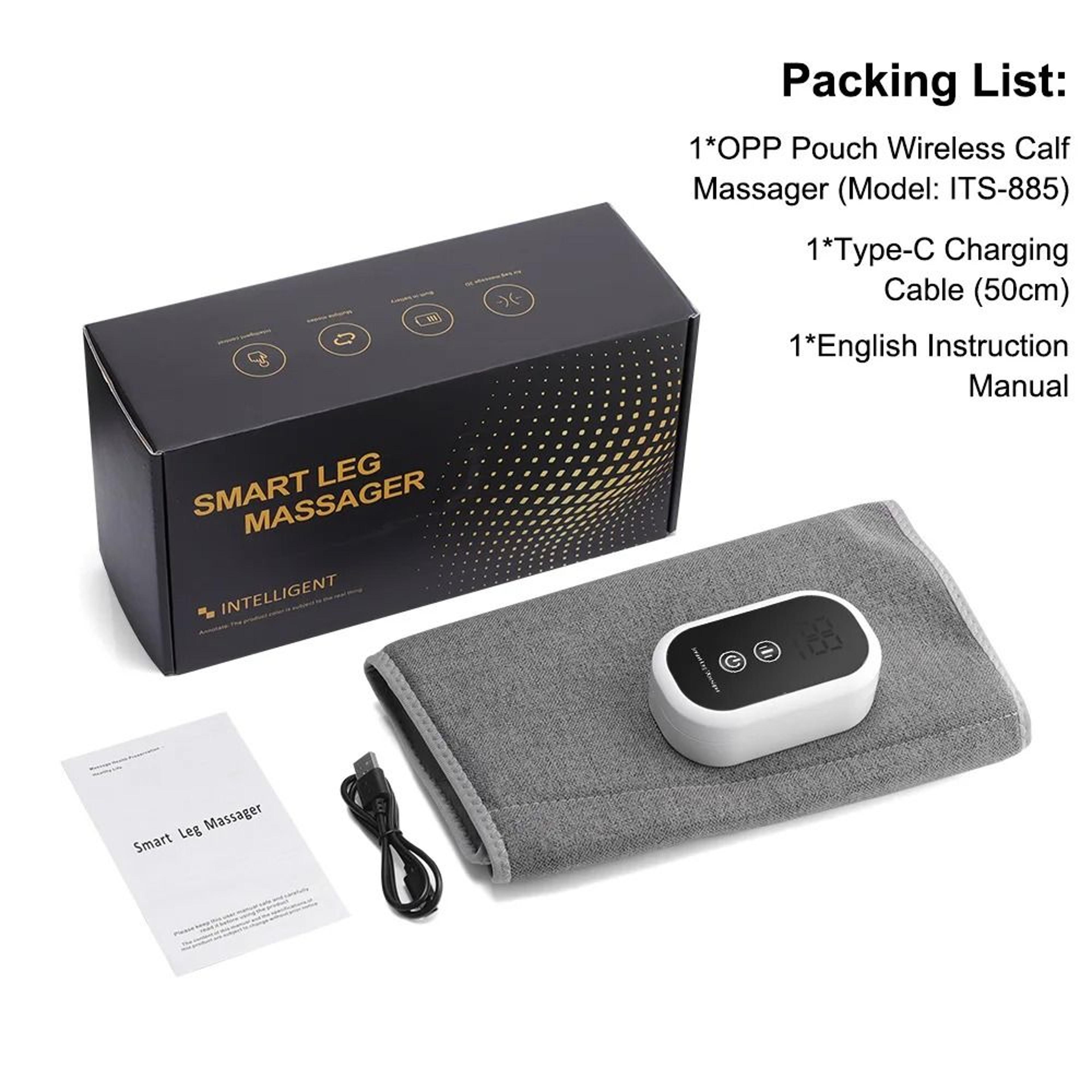 Wireless Electric Leg Massager With Air Compression For Calf Relaxation 7