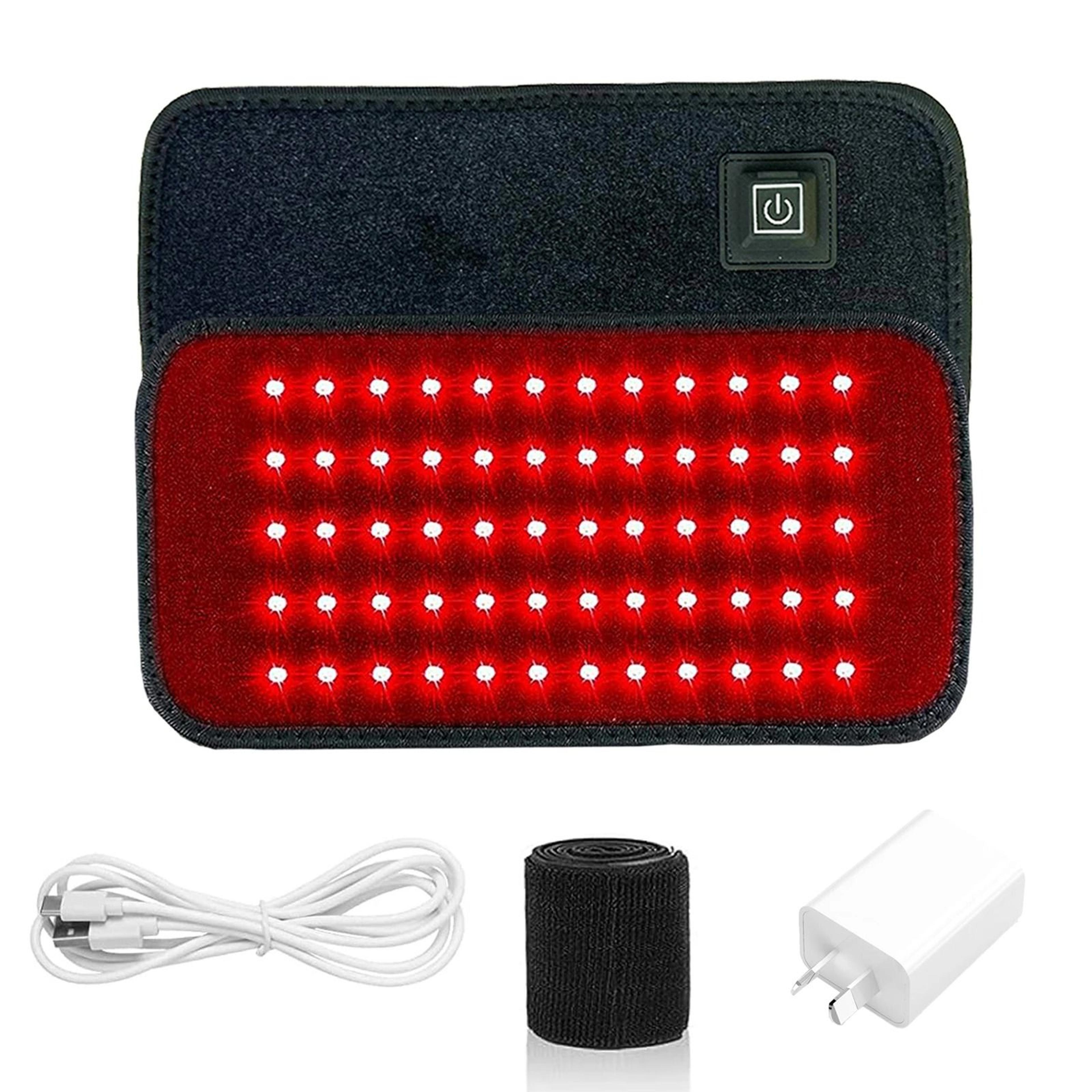 Red And Infrared Light Therapy Belt With 60 LEDs For Slimming And Pain Relief 9