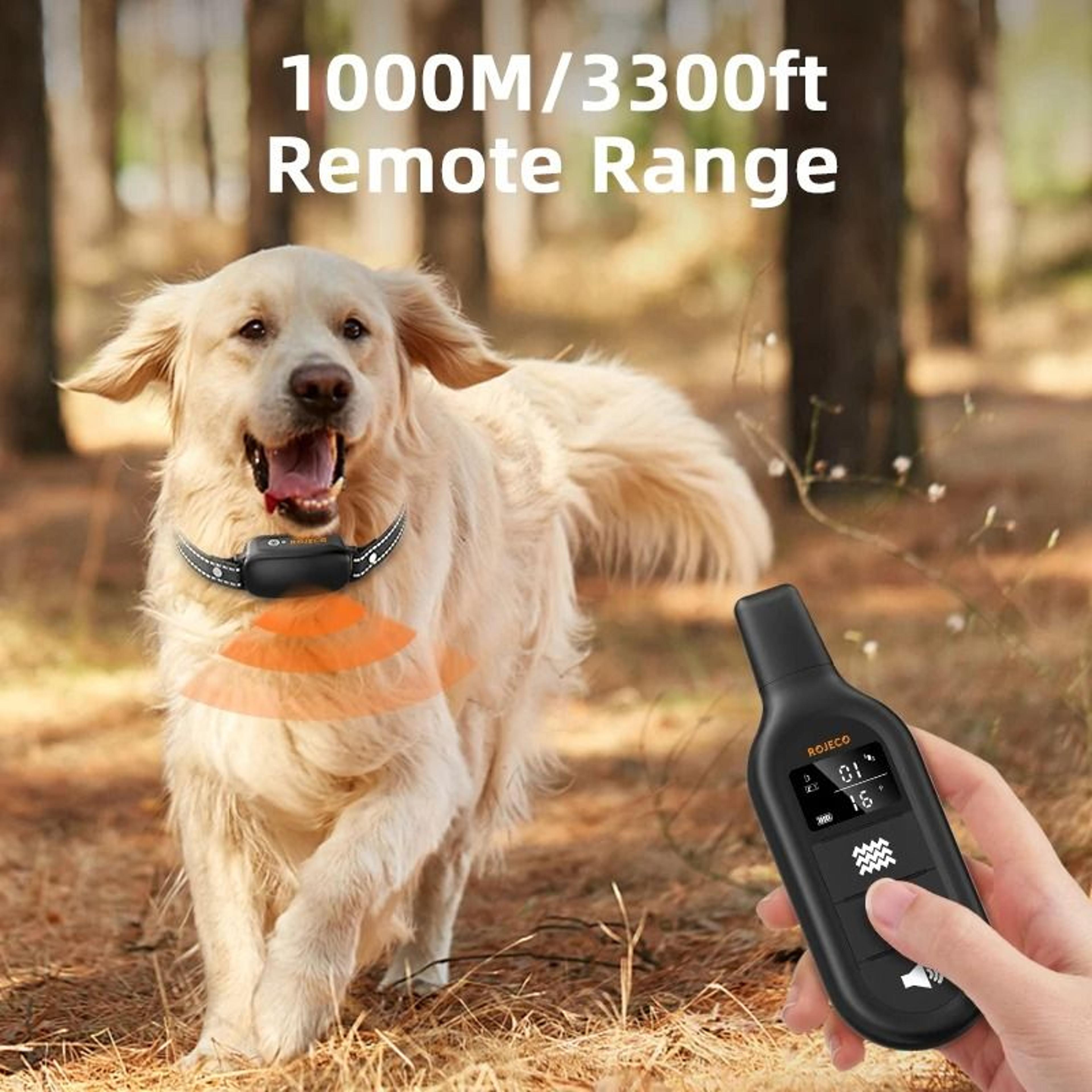 Electric Dog Training Collar With Remote And Waterproof Design 3