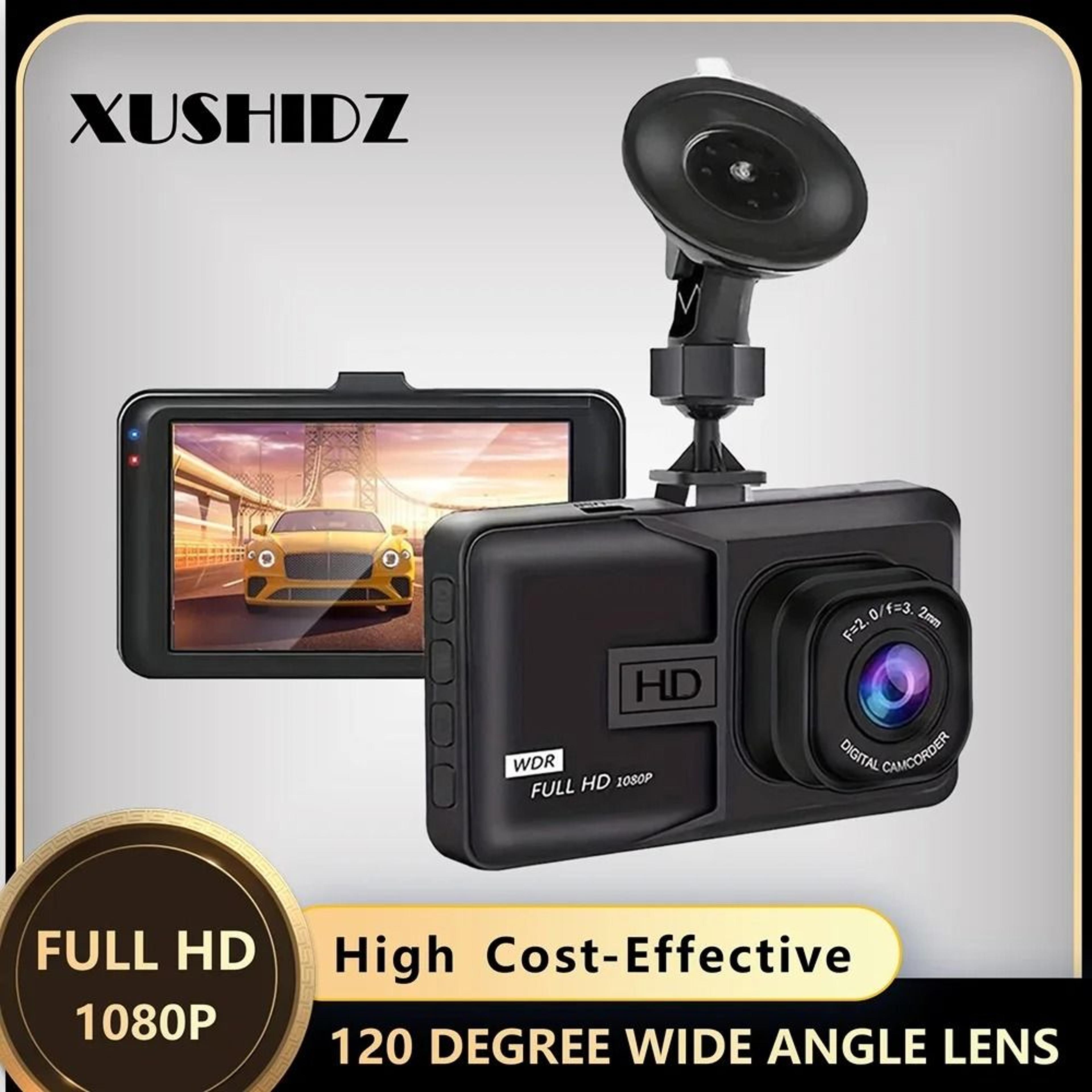 HD Dash Camera With Night Vision And Parking Monitor 0