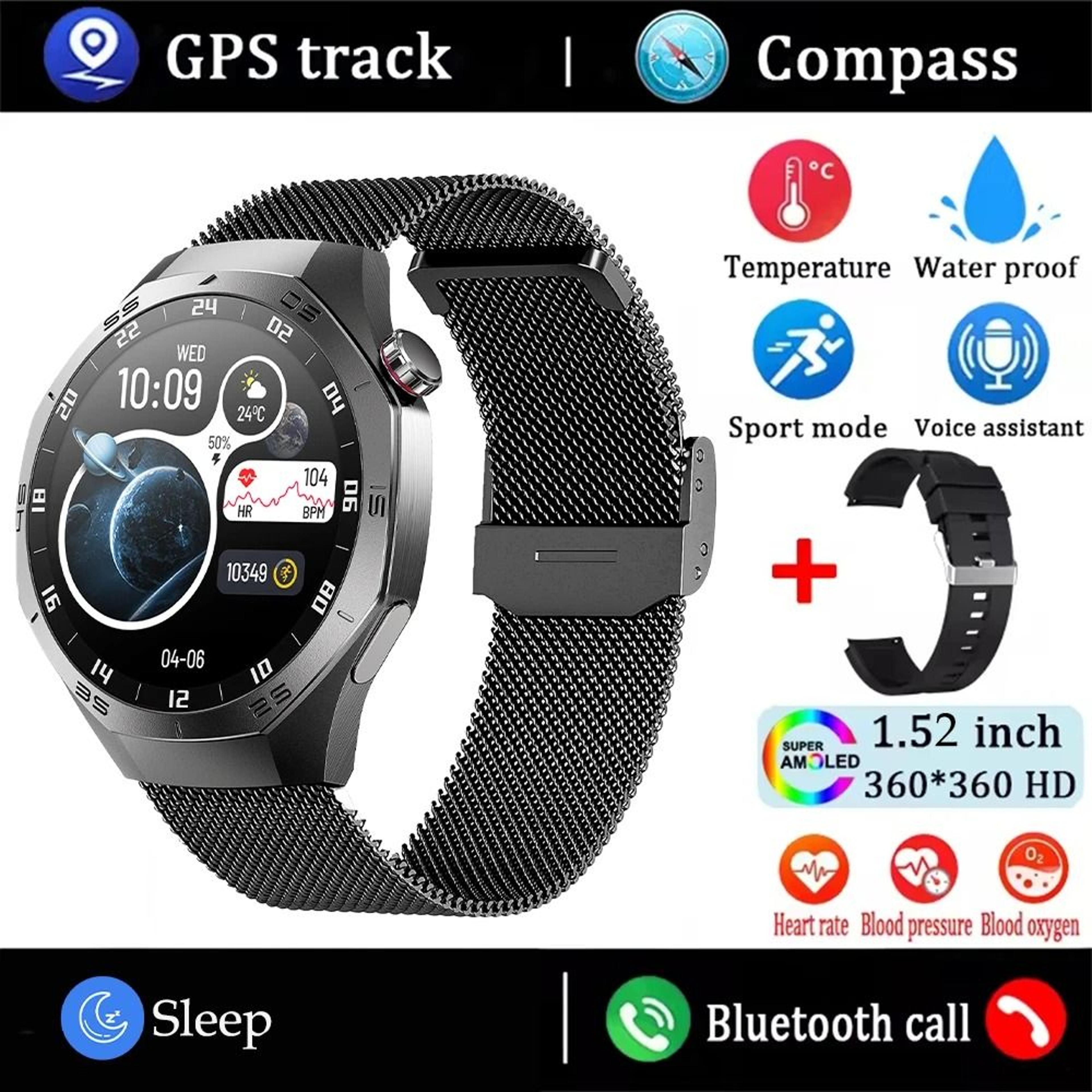 Smart Fitness Watch With AMOLED Display And Bluetooth Calling 9