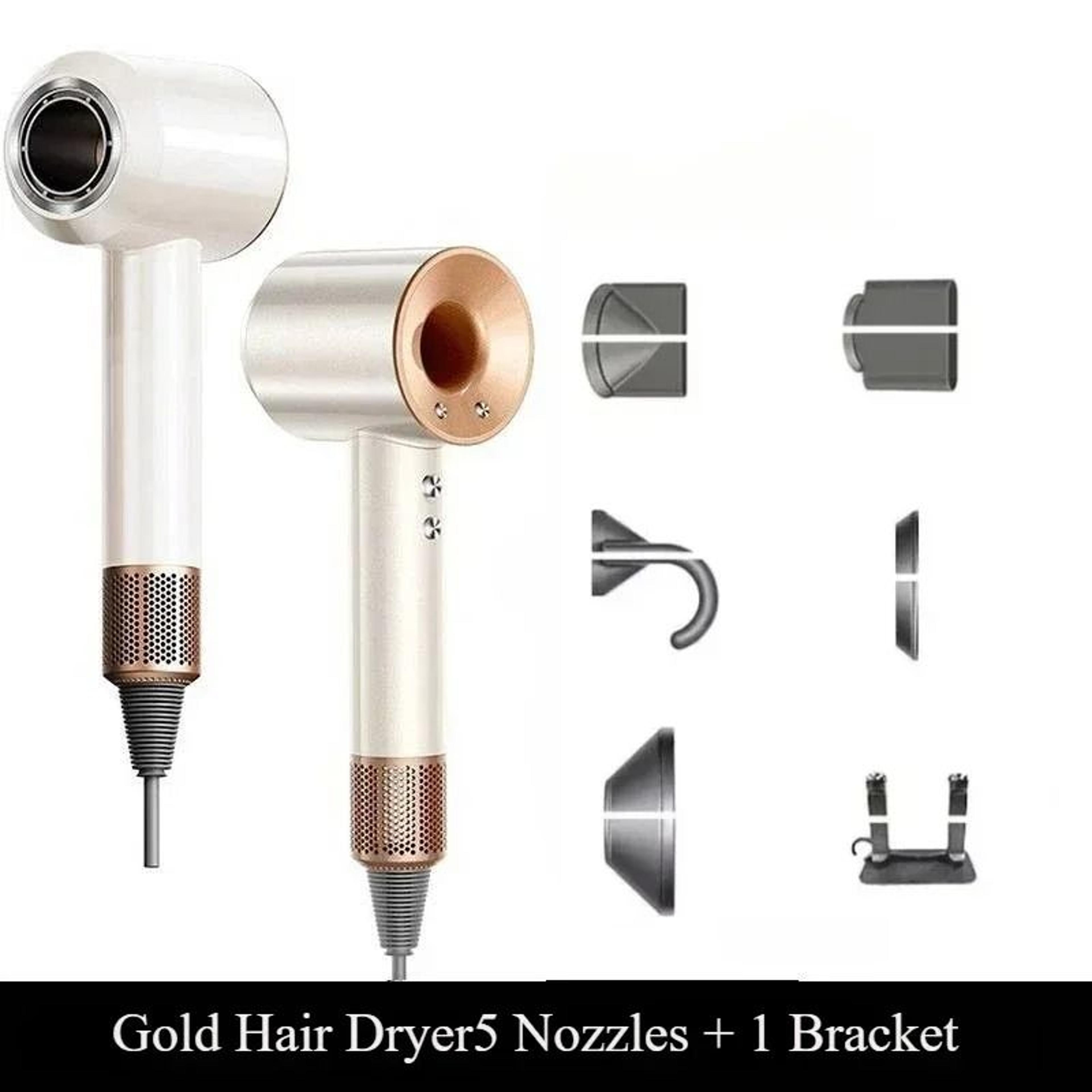 Professional 5 In 1 Hair Dryer With Hot And Cold Air And Thermostatic Styling 10