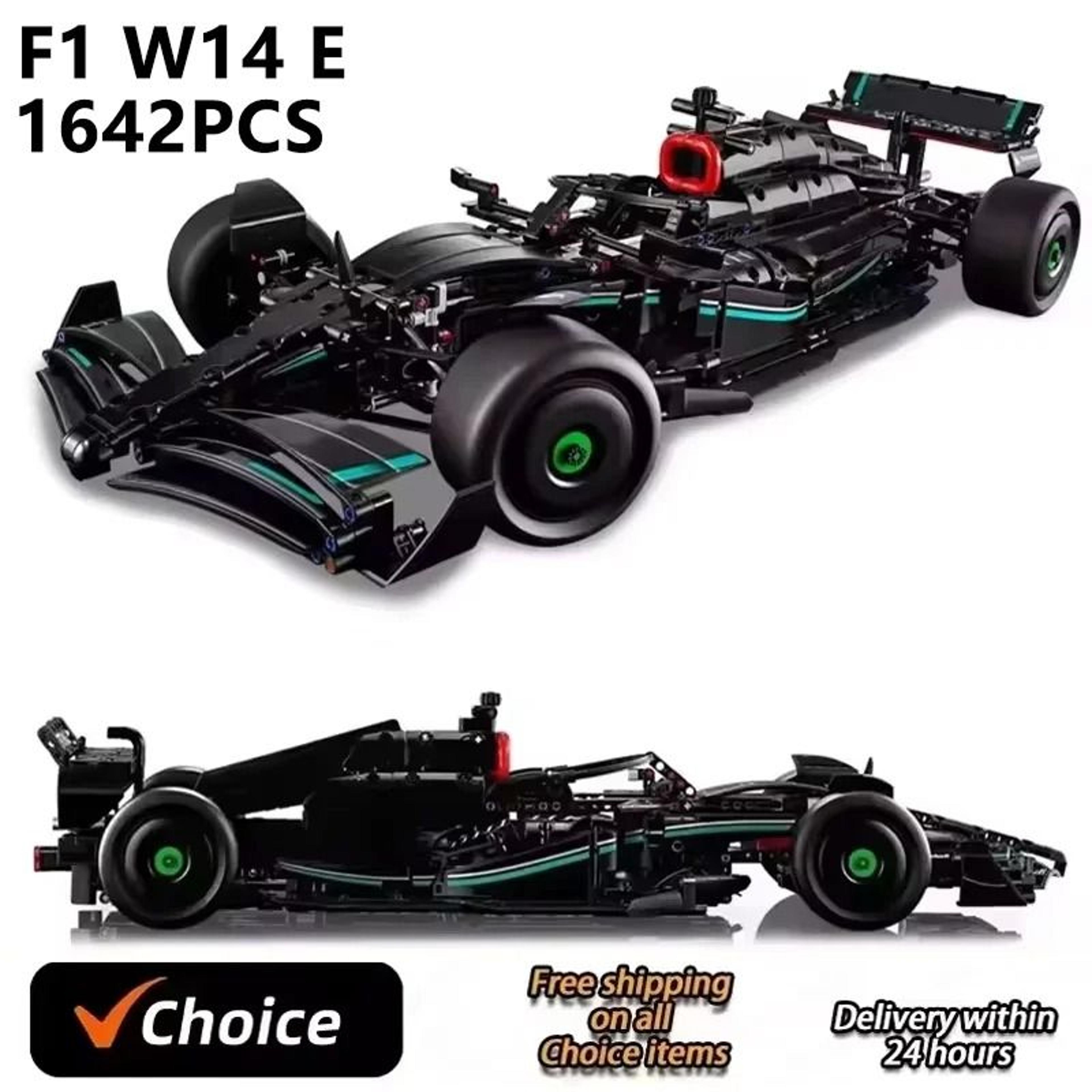 F1 Speed Race Car Building Blocks Kit For Adults With 455 To 1642 Pieces 0