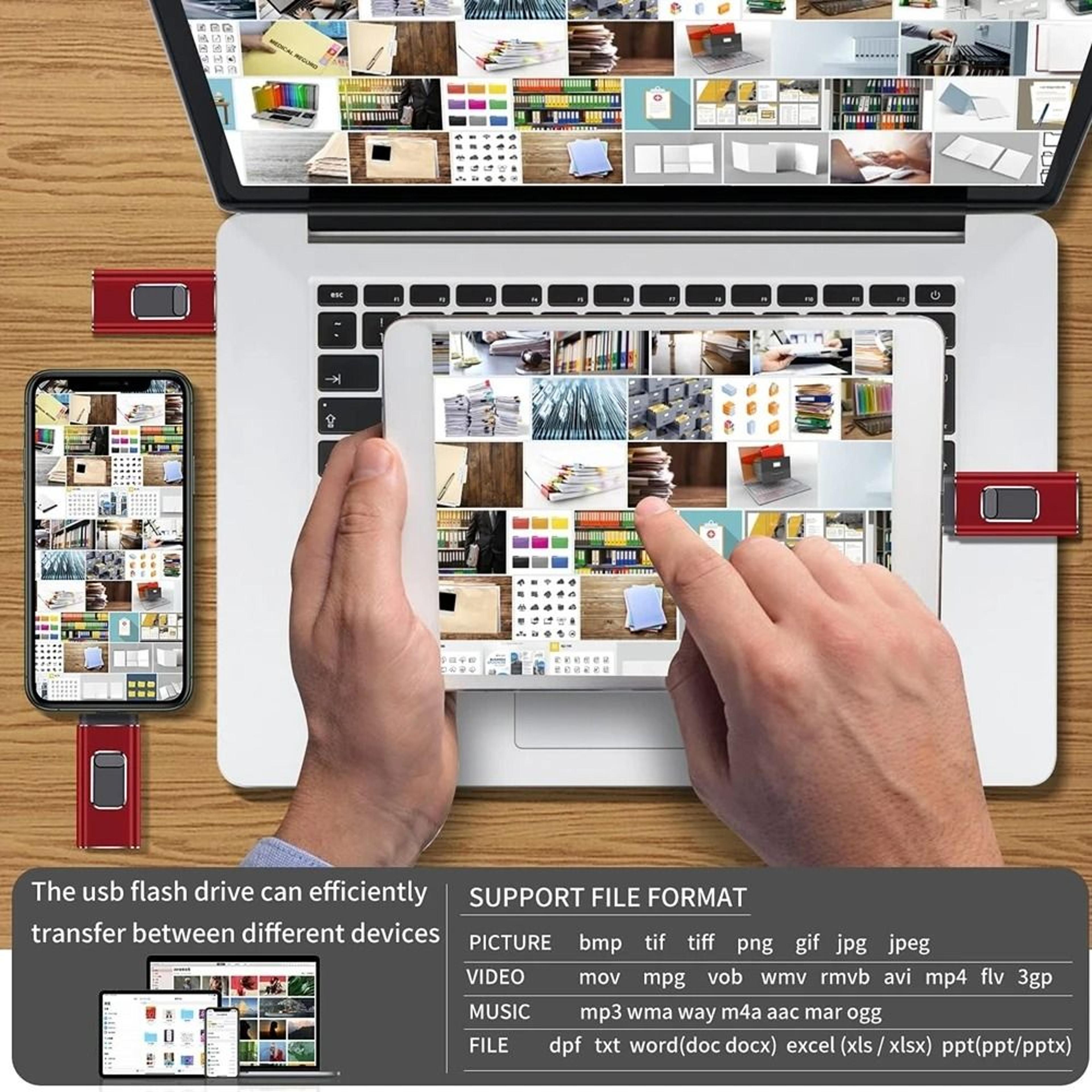 High Speed USB Flash Drive For Phone And PC With Up To 2TB Storage 4