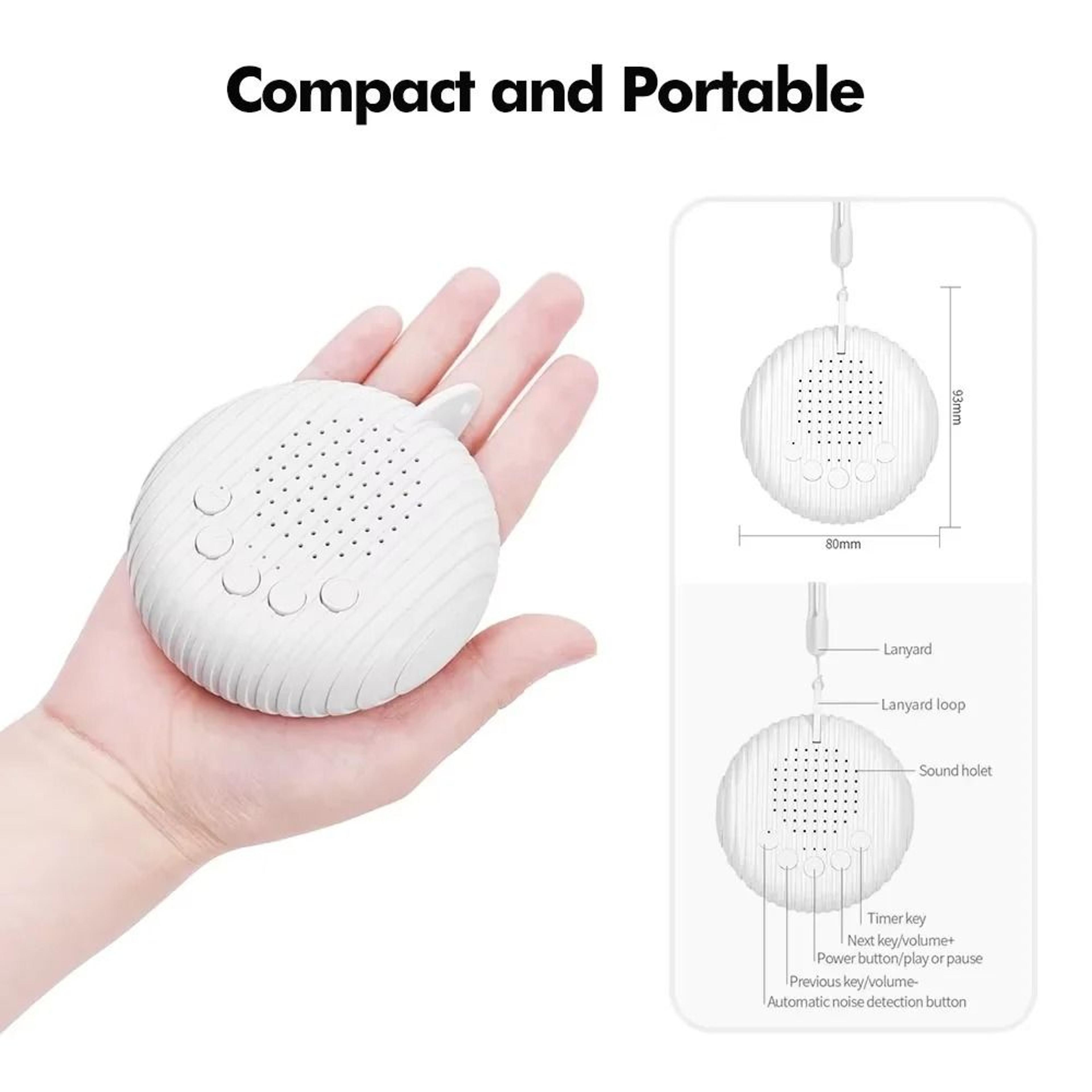 Portable White Noise Sound Machine For Baby Sleep With 10 Soothing Songs 1