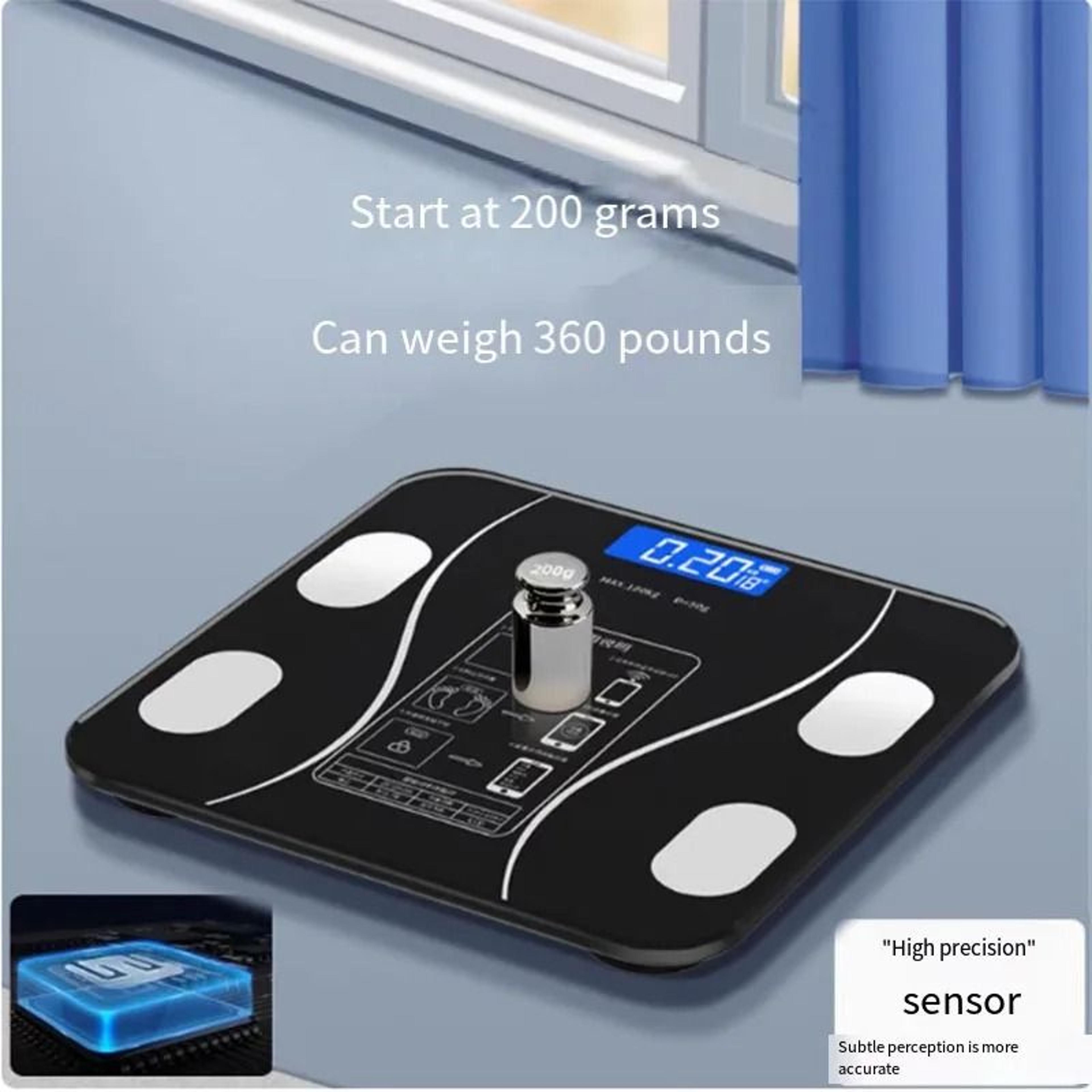 Smart Bluetooth Body Fat Scale With App And USB Charging 4