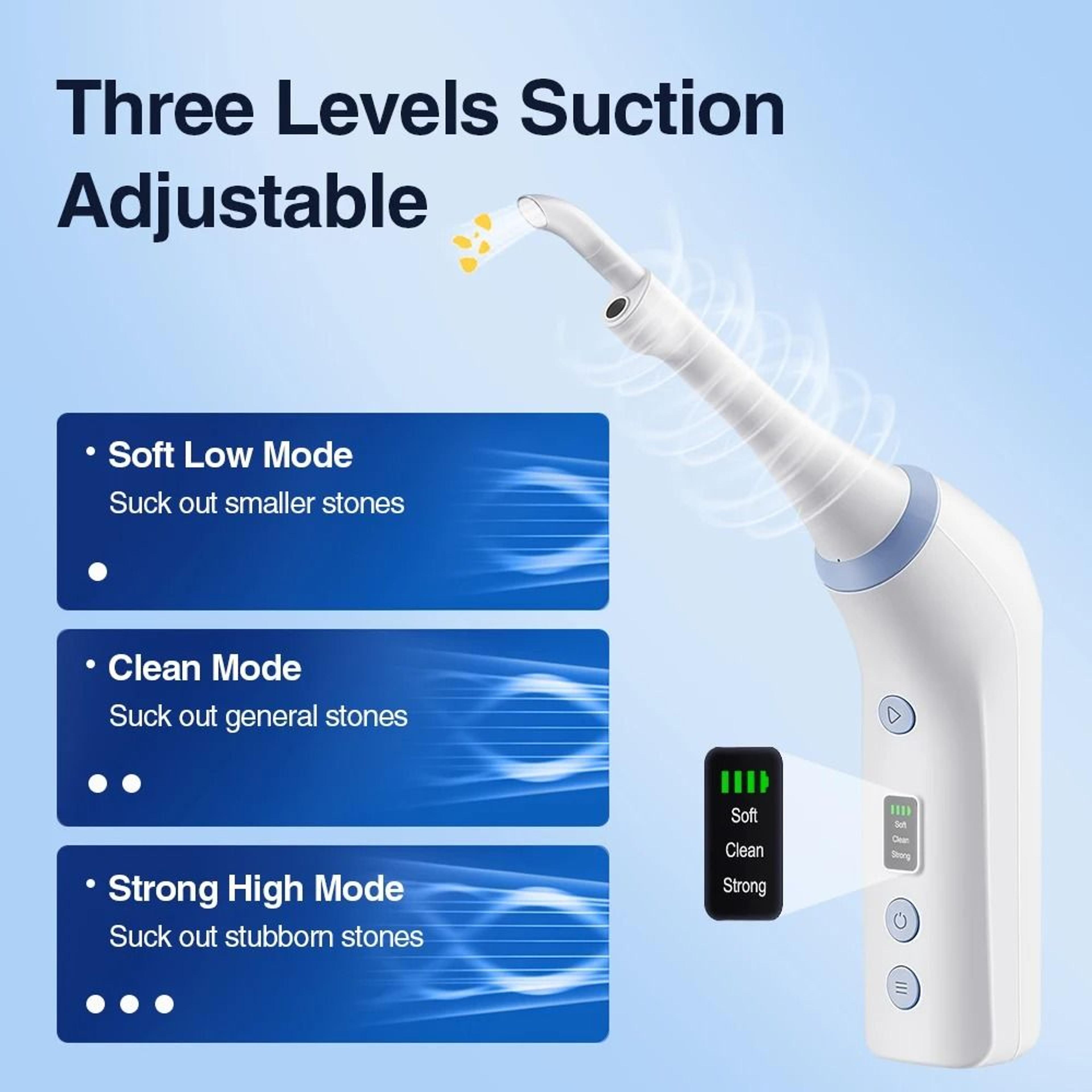 Electric Tonsil Stone Remover Tool With Visible Camera And Suction For Oral Care 3