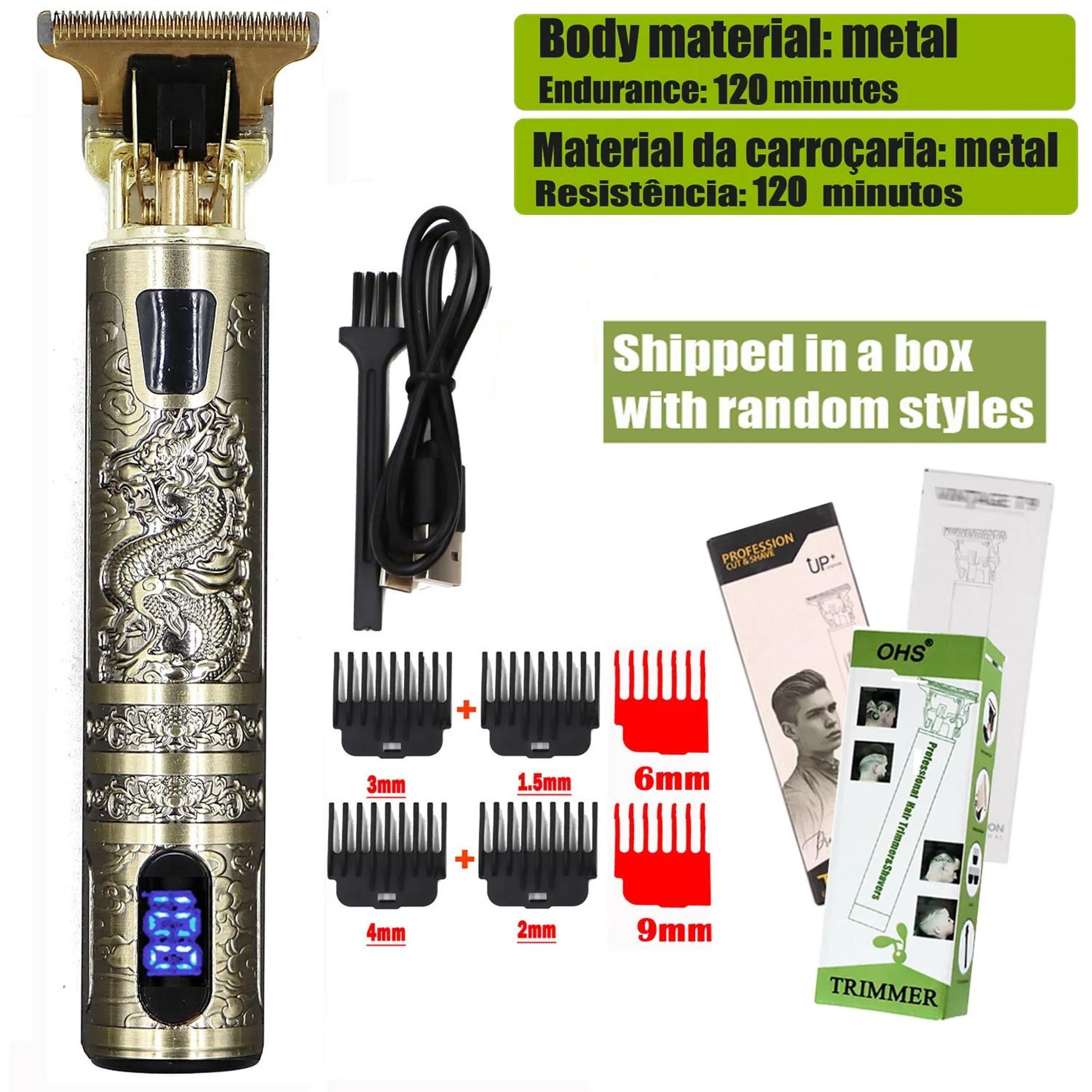 Cordless Vintage T9 Hair Clipper With Precision T Blade 14
