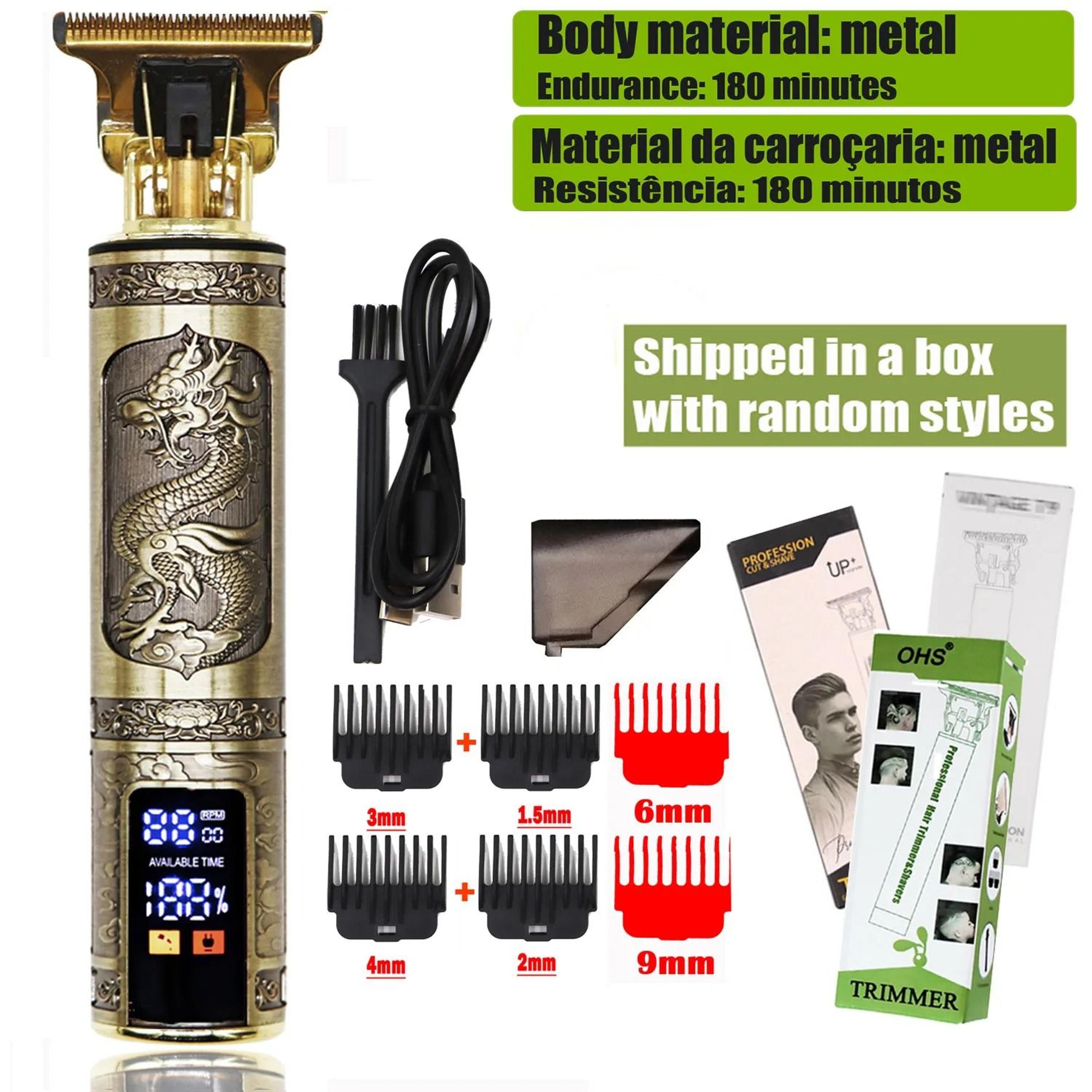 Cordless Vintage T9 Hair Clipper With Precision T Blade 15