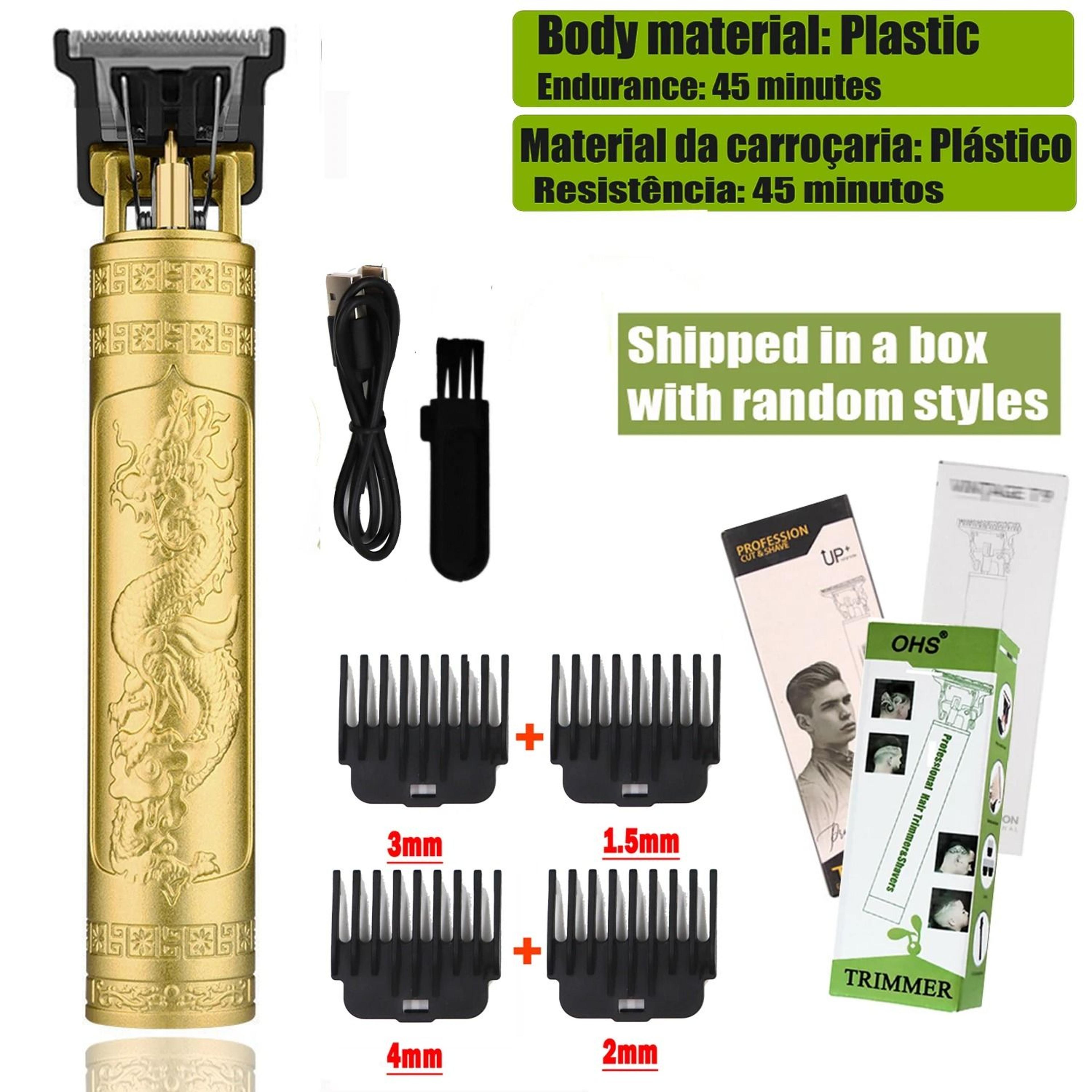 Cordless Vintage T9 Hair Clipper With Precision T Blade 20