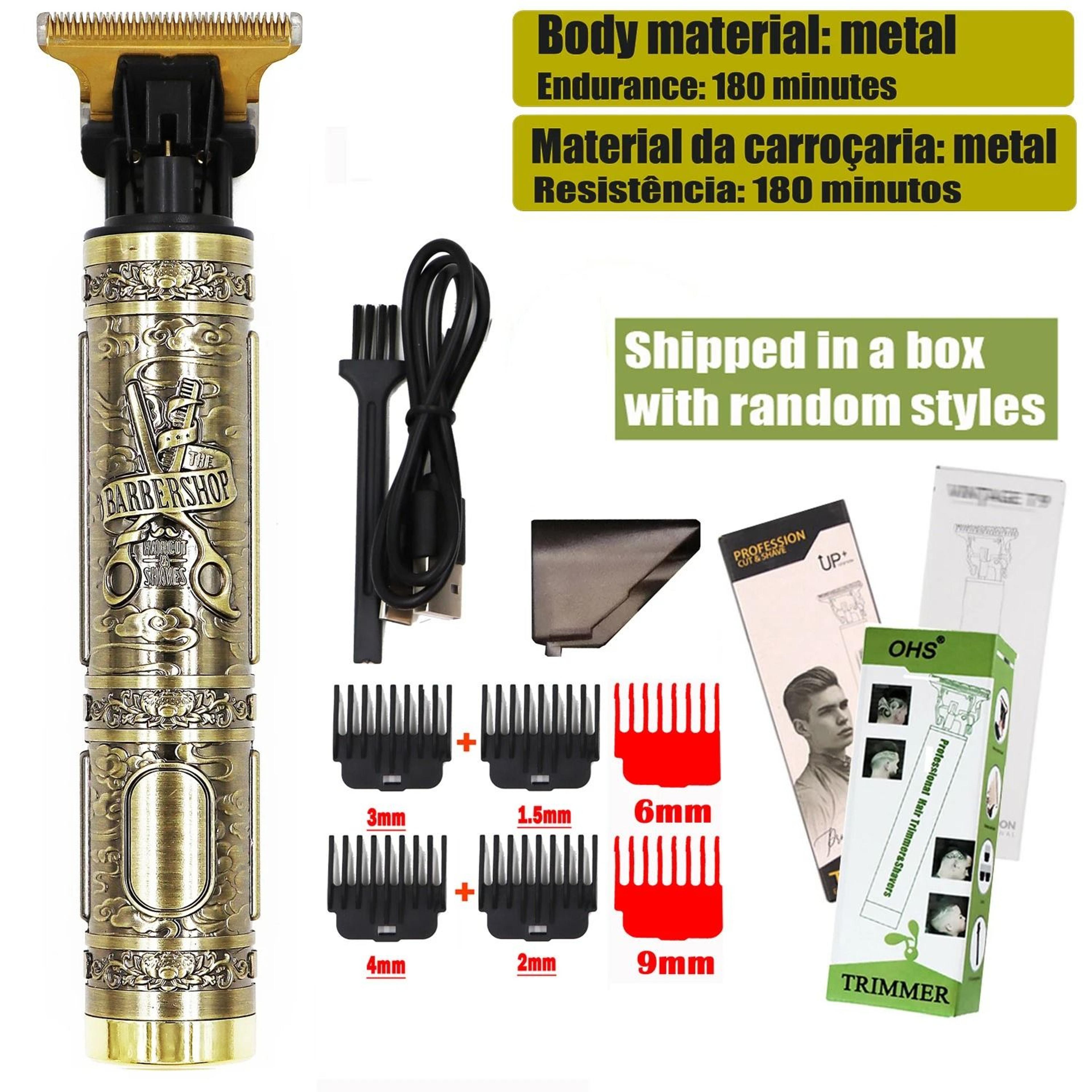 Cordless Vintage T9 Hair Clipper With Precision T Blade 22