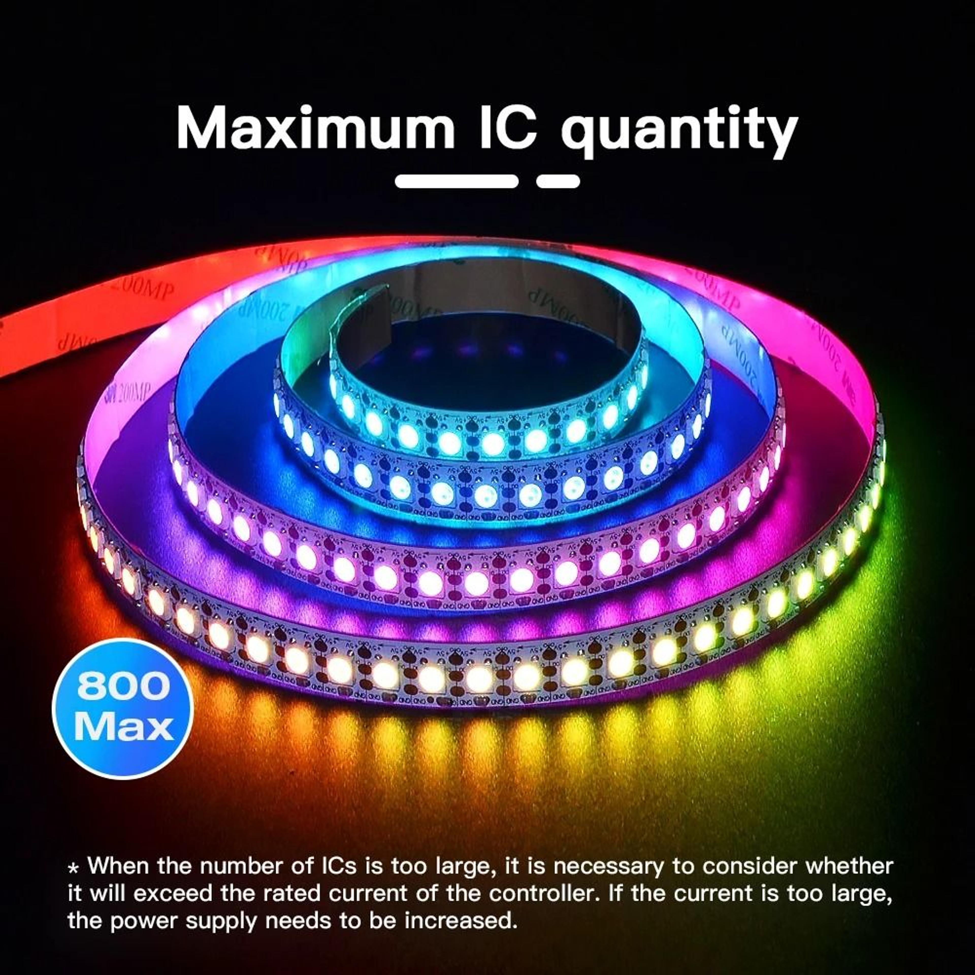 WLED ESP32 LED Controller With Mic For Addressable RGB Lighting 4