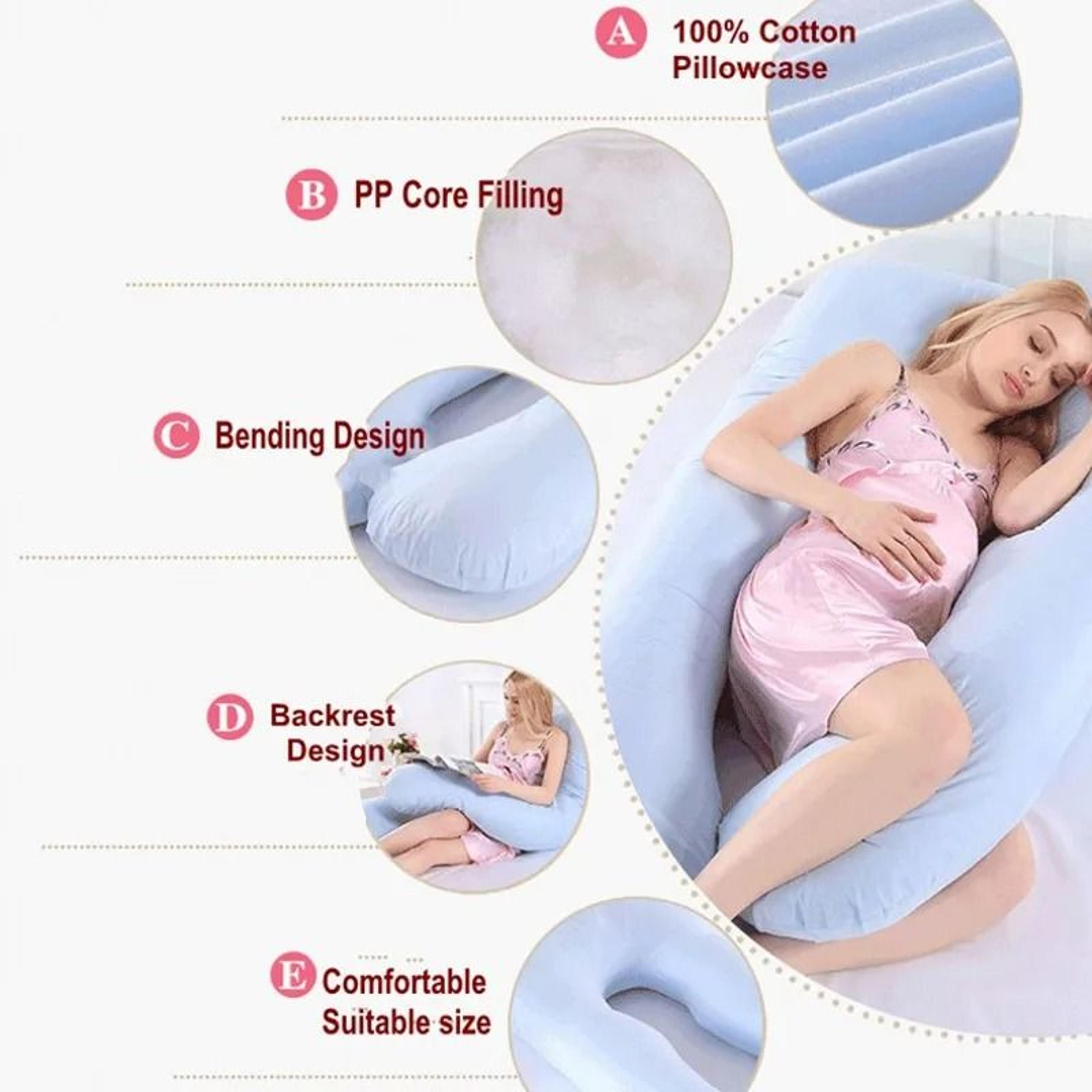 Full Body Support Pregnancy Pillow For Sleeping And Nursing 1