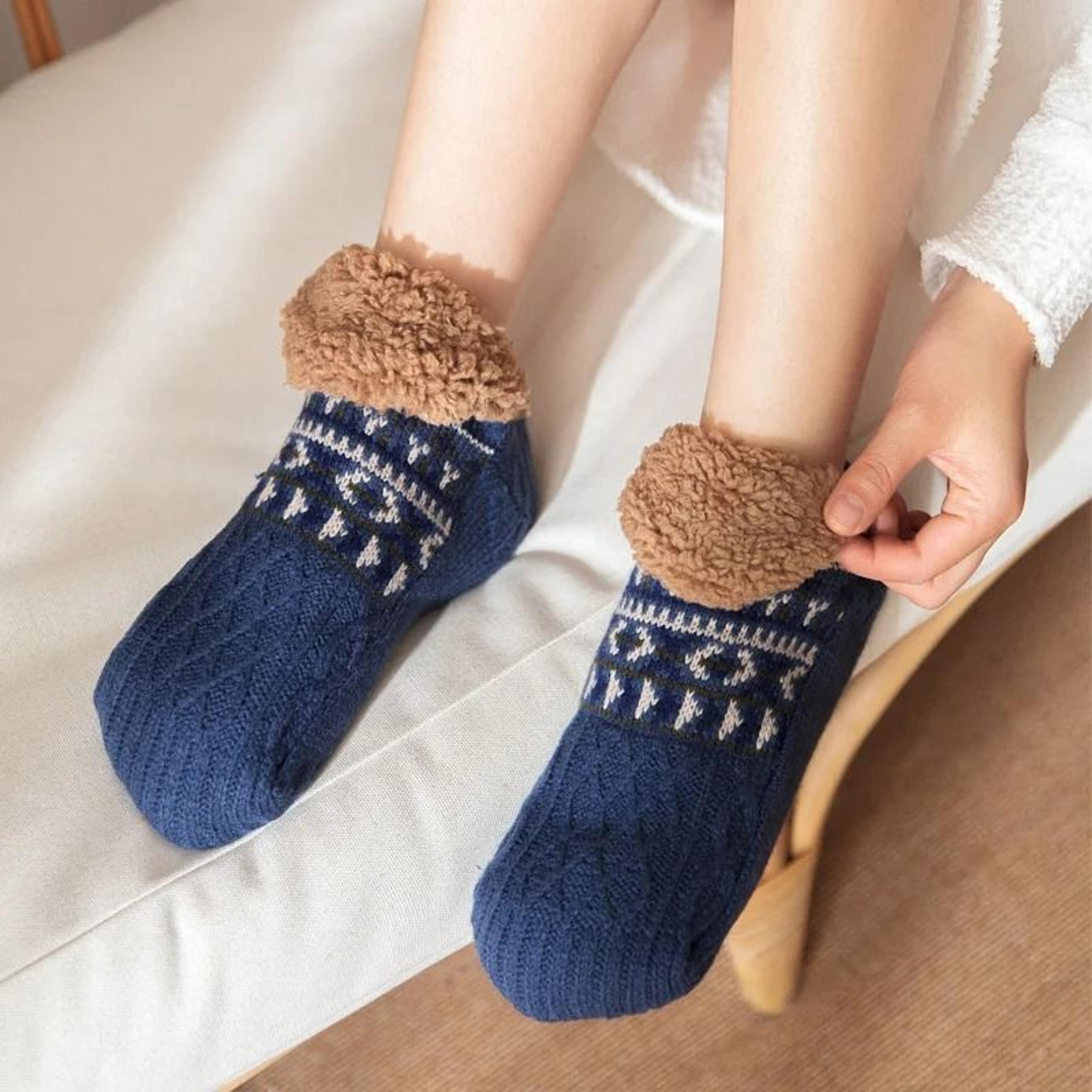 Super Warm Winter Non Slip Floor Socks For Home And Sleep 5
