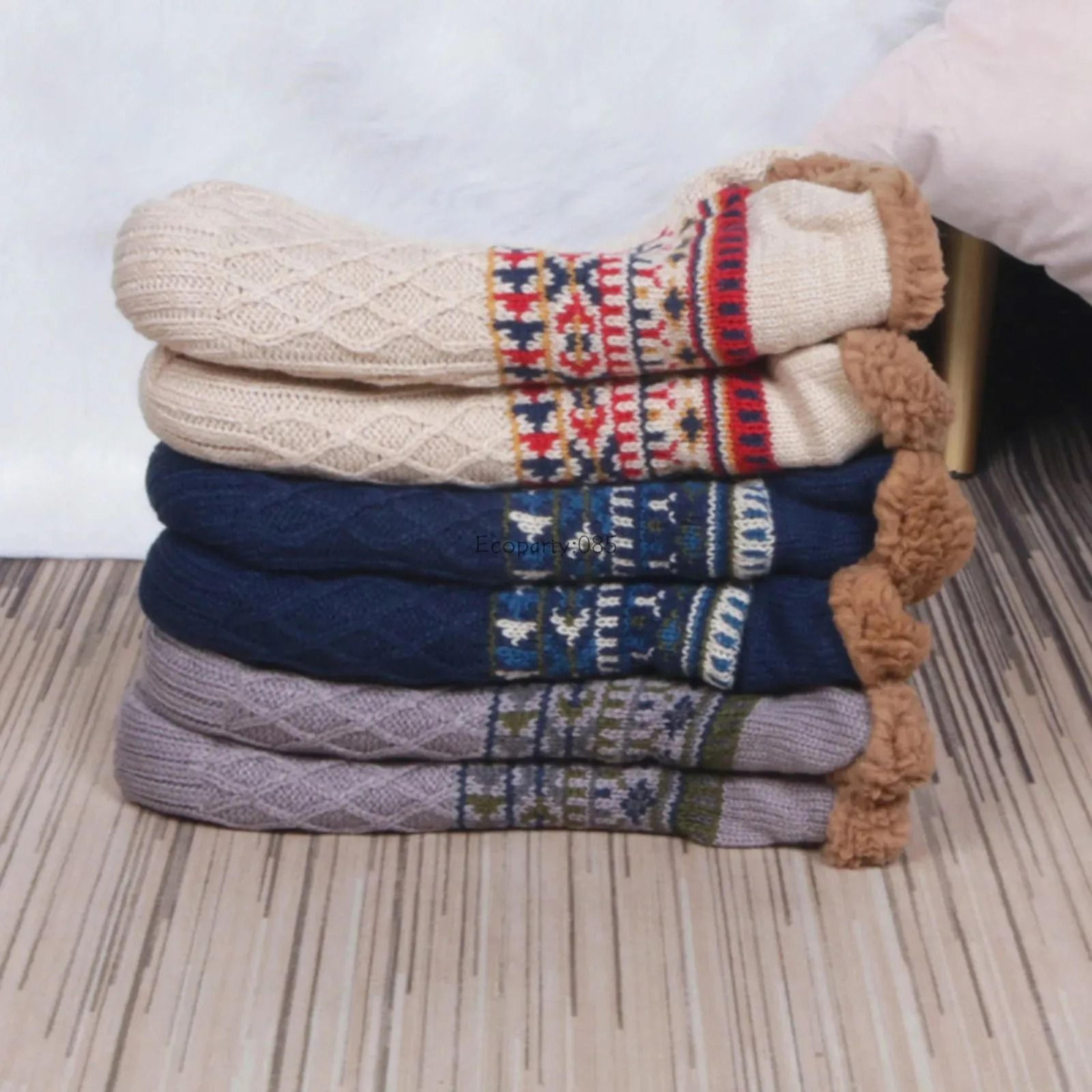 Super Warm Winter Non Slip Floor Socks 4
