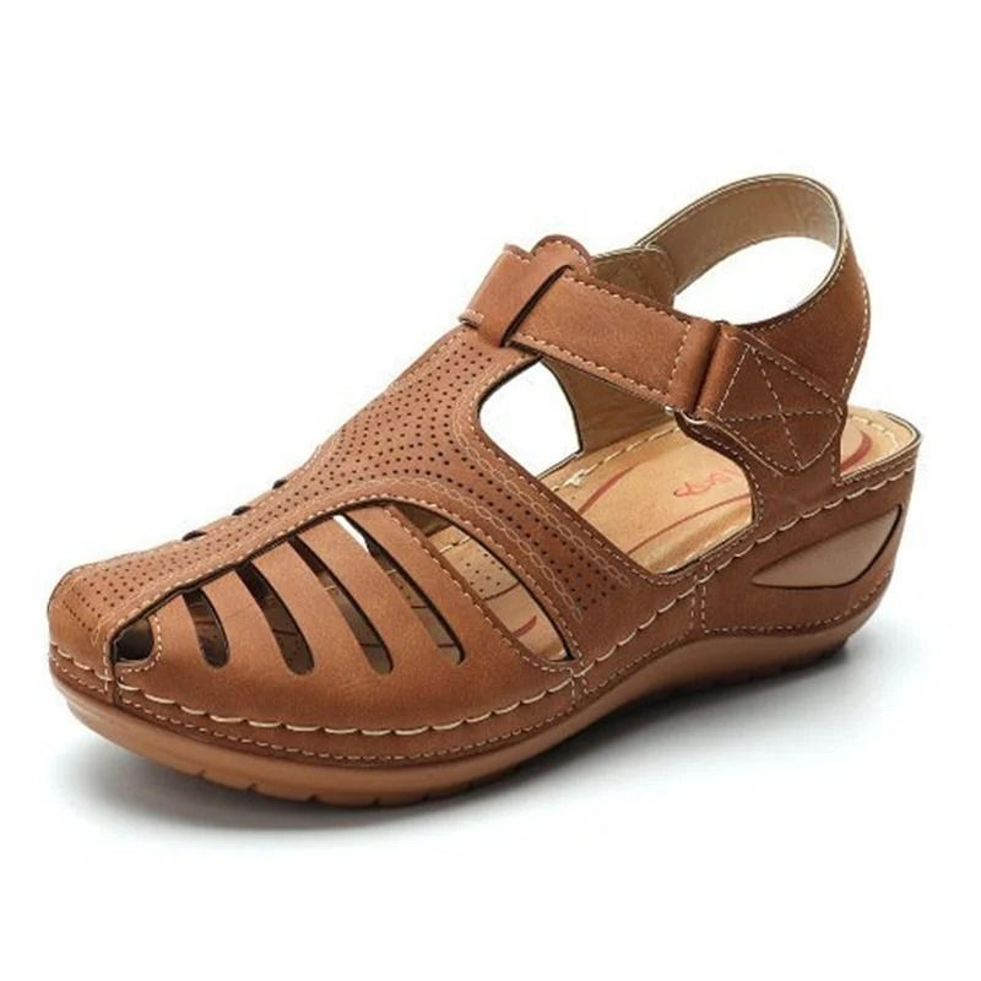 women's orthopedic bunion corrector sandals – soft sole casual flats for all-day comfort