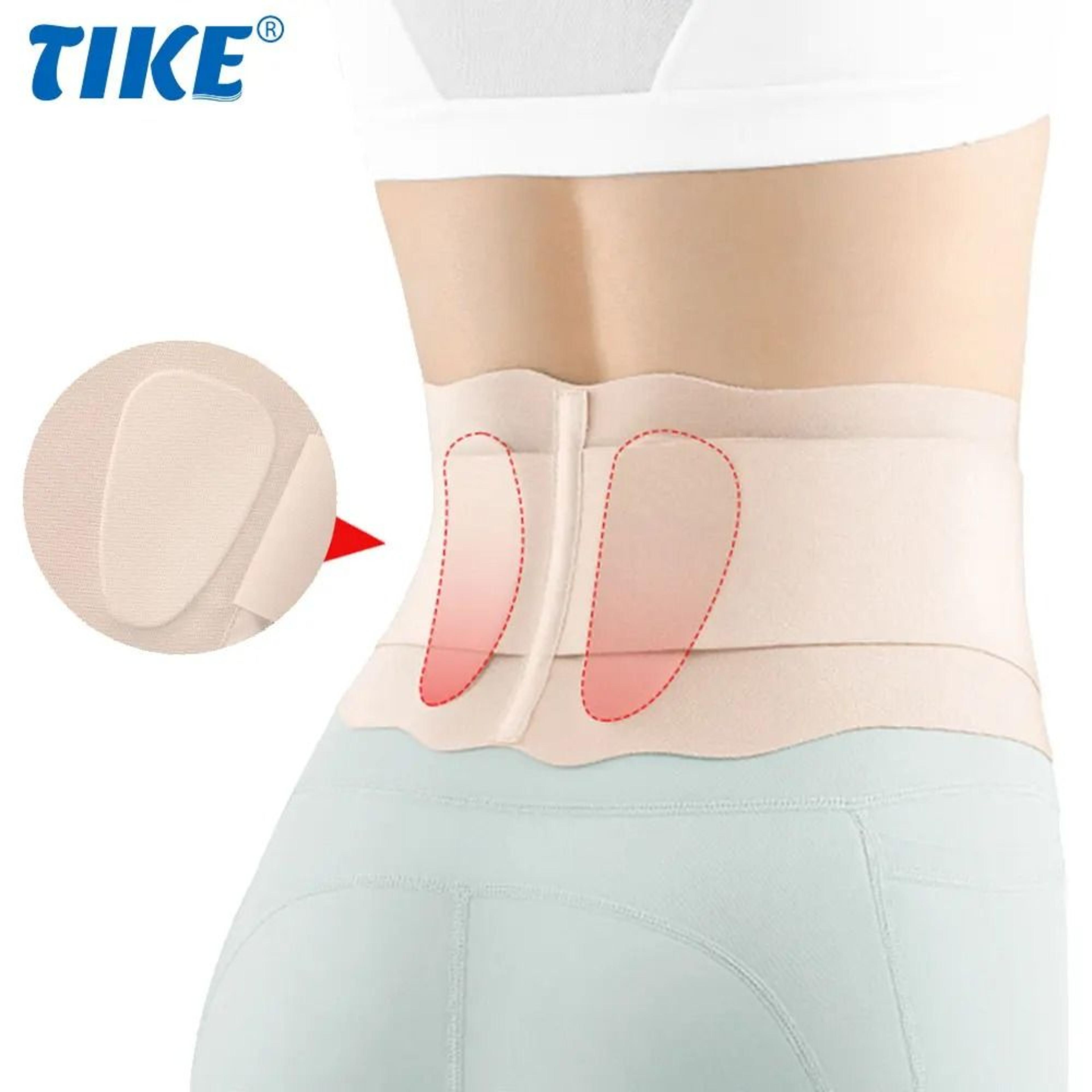 thin waist support belt for lower back pain relief and posture support