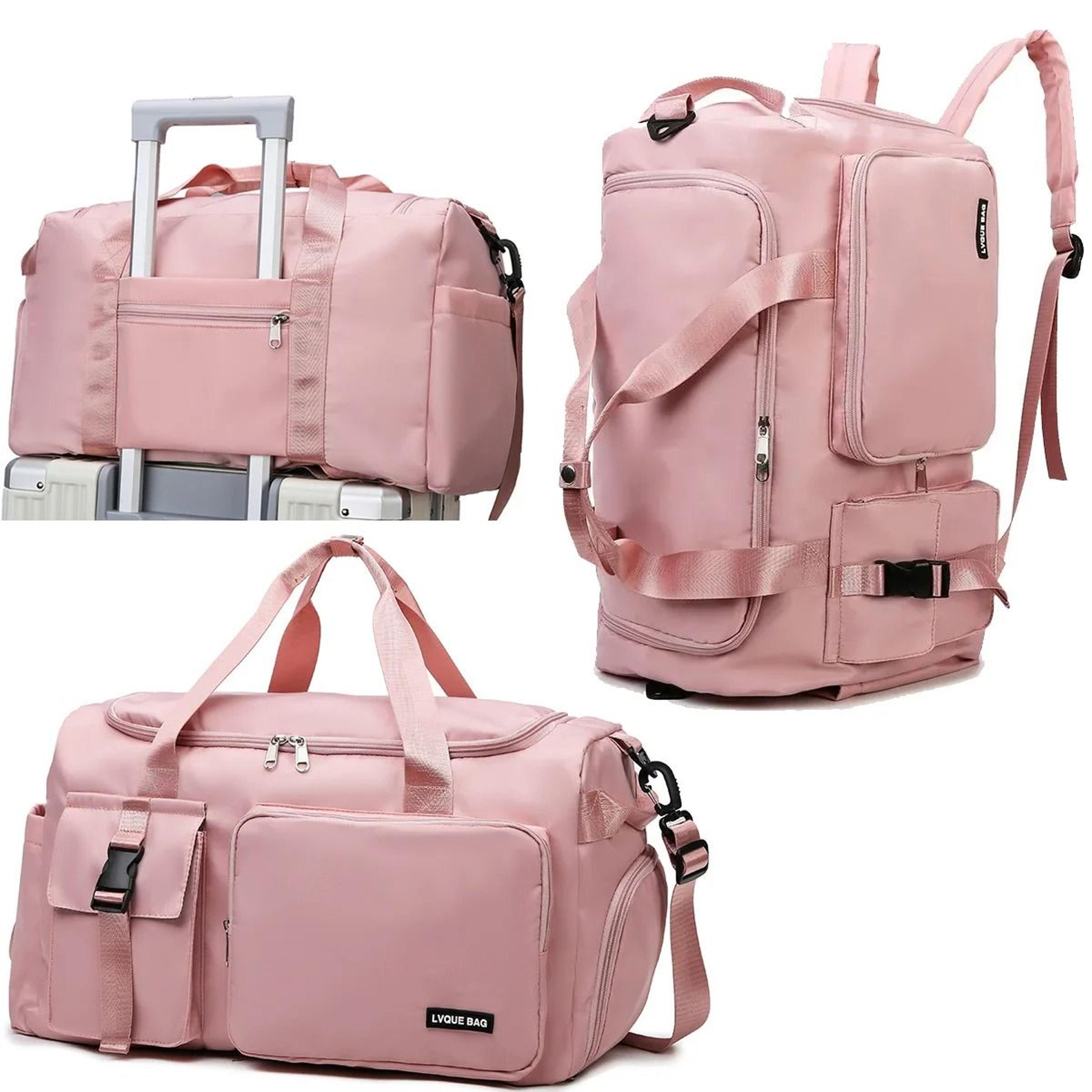 Large Capacity Dry And Wet Separation Sports And Travel Bag With Shoe Compartment 1