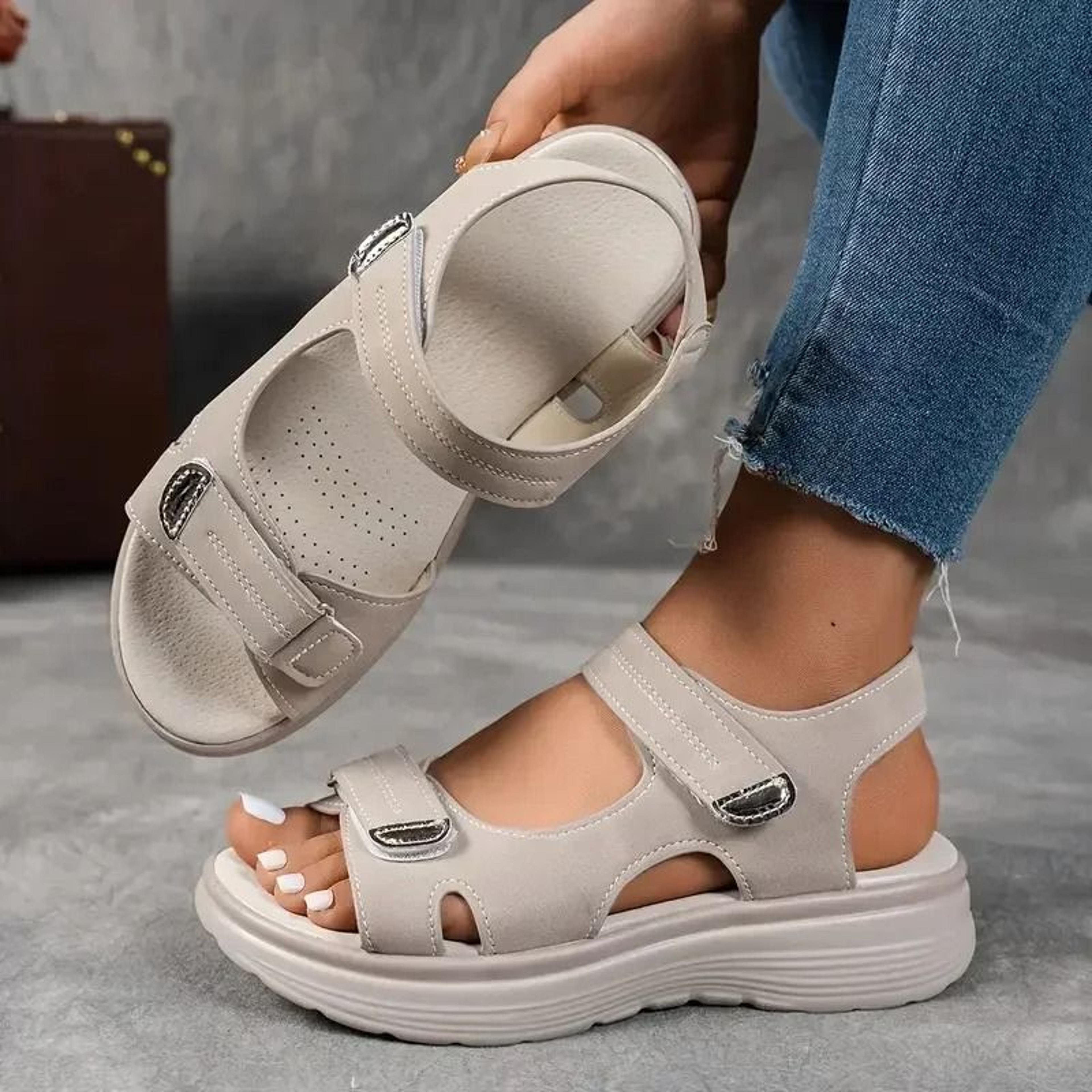 Women Summer Casual Platform Sports Sandals Comfortable Non Slip Beach Wading Shoes 2