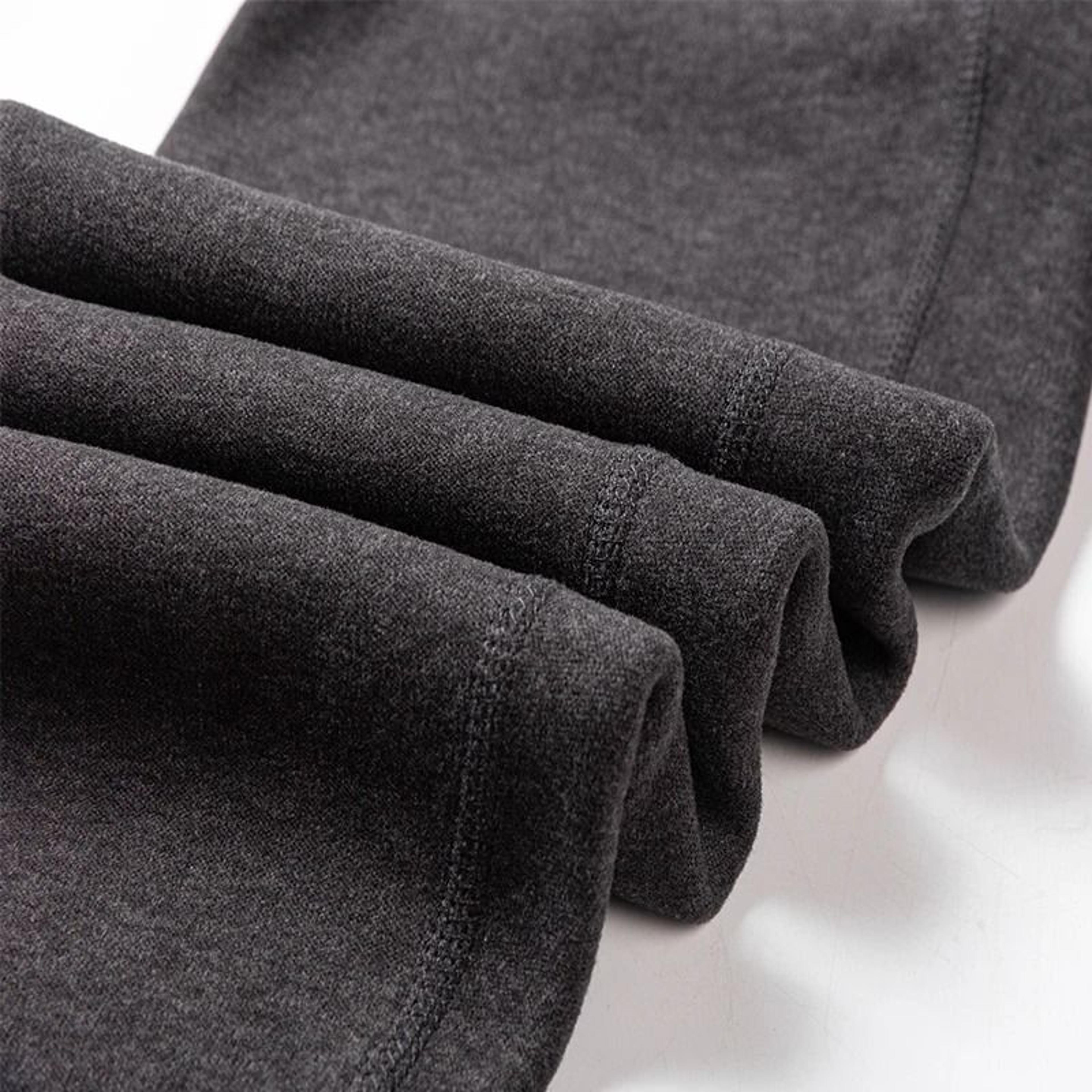 Mens Thermal Underwear Fleece Lined Winter Pants 4