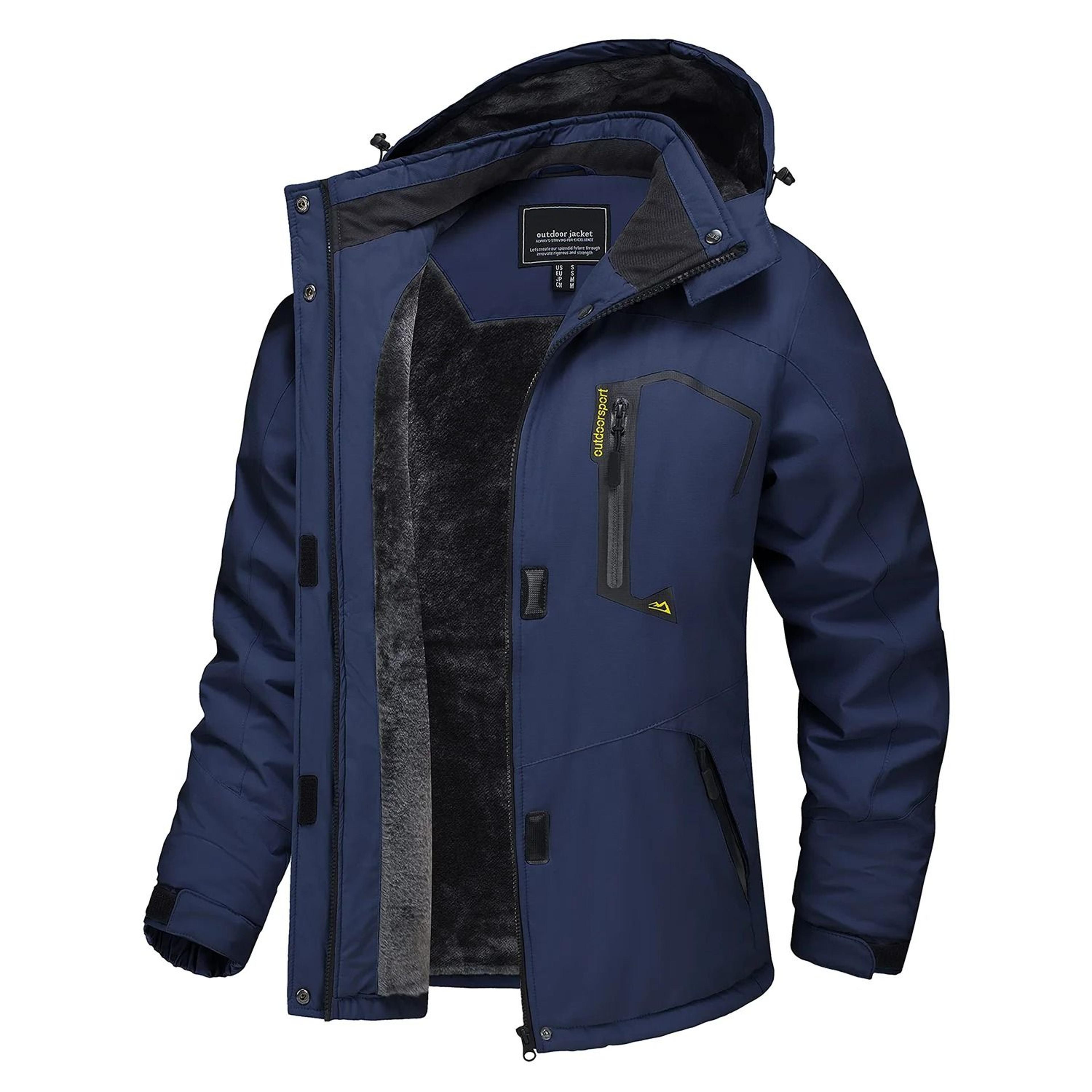 Women Winter Waterproof Ski Jacket With Fleece Lining 17