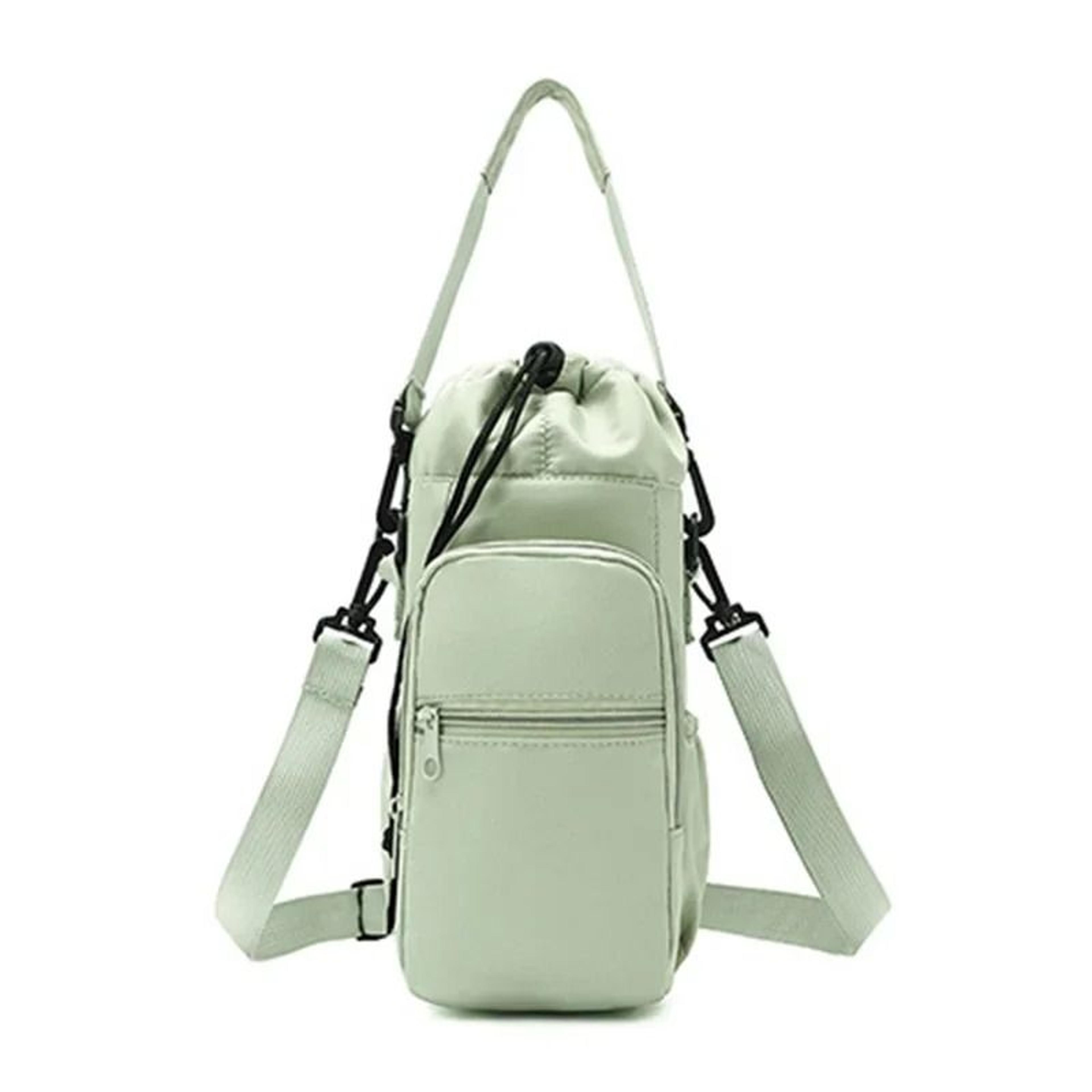 Portable Water Bottle Bag With Adjustable Strap And Phone Pocket 11