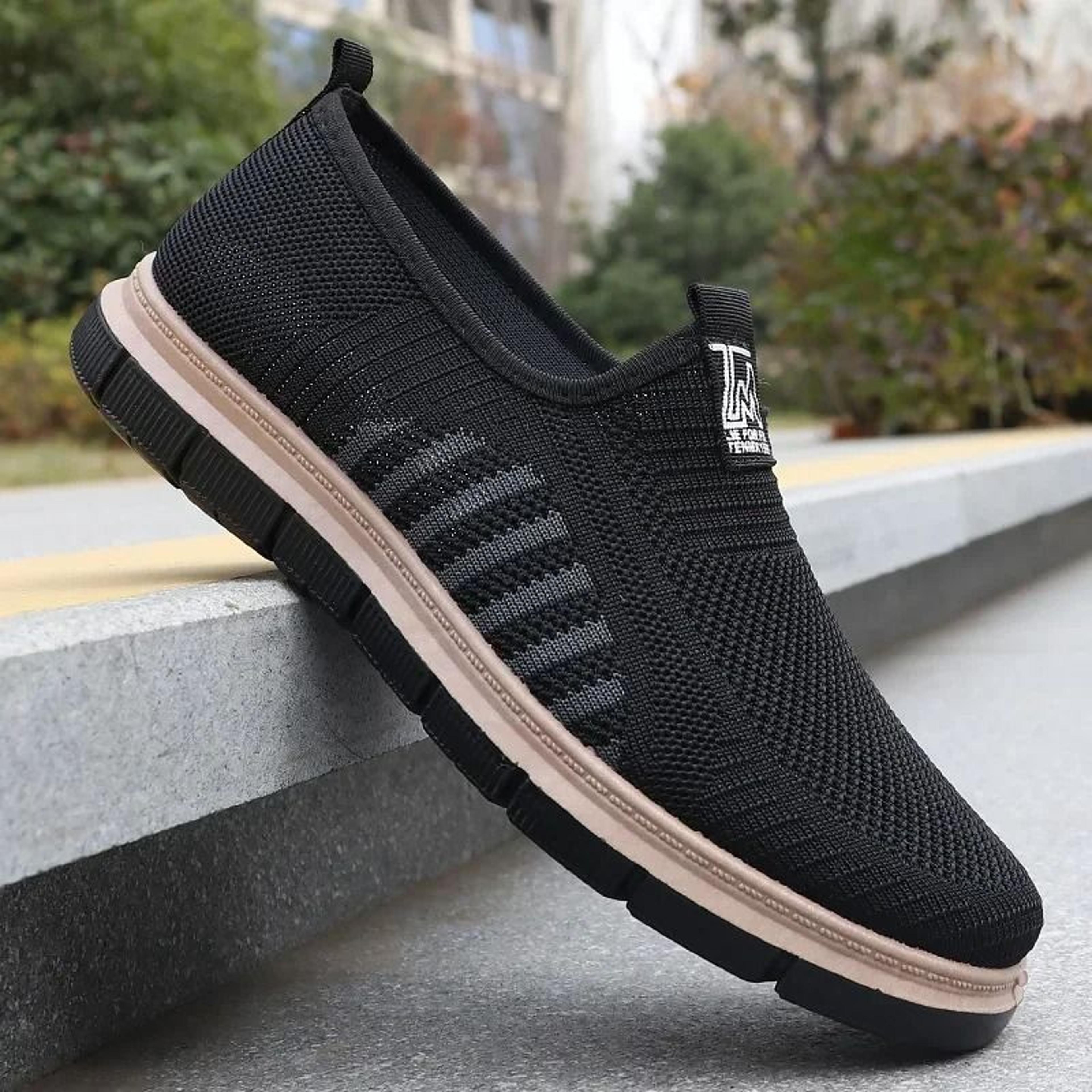 Mens Casual Sneakers Breathable Lightweight Mesh Soft Sole Antibacterial 5