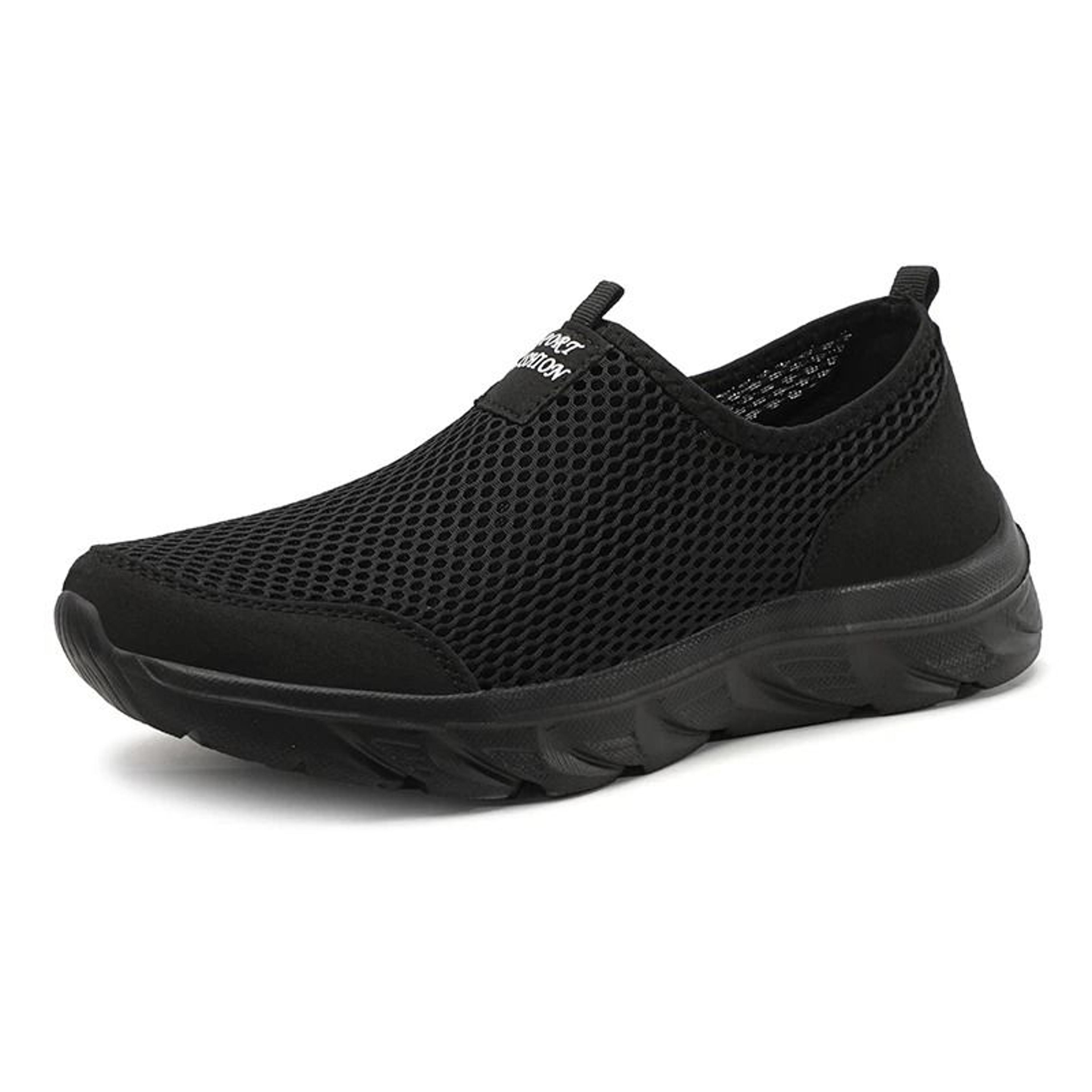 Lightweight Men Casual Slip On Sneakers Breathable Outdoor Walking Shoes 6