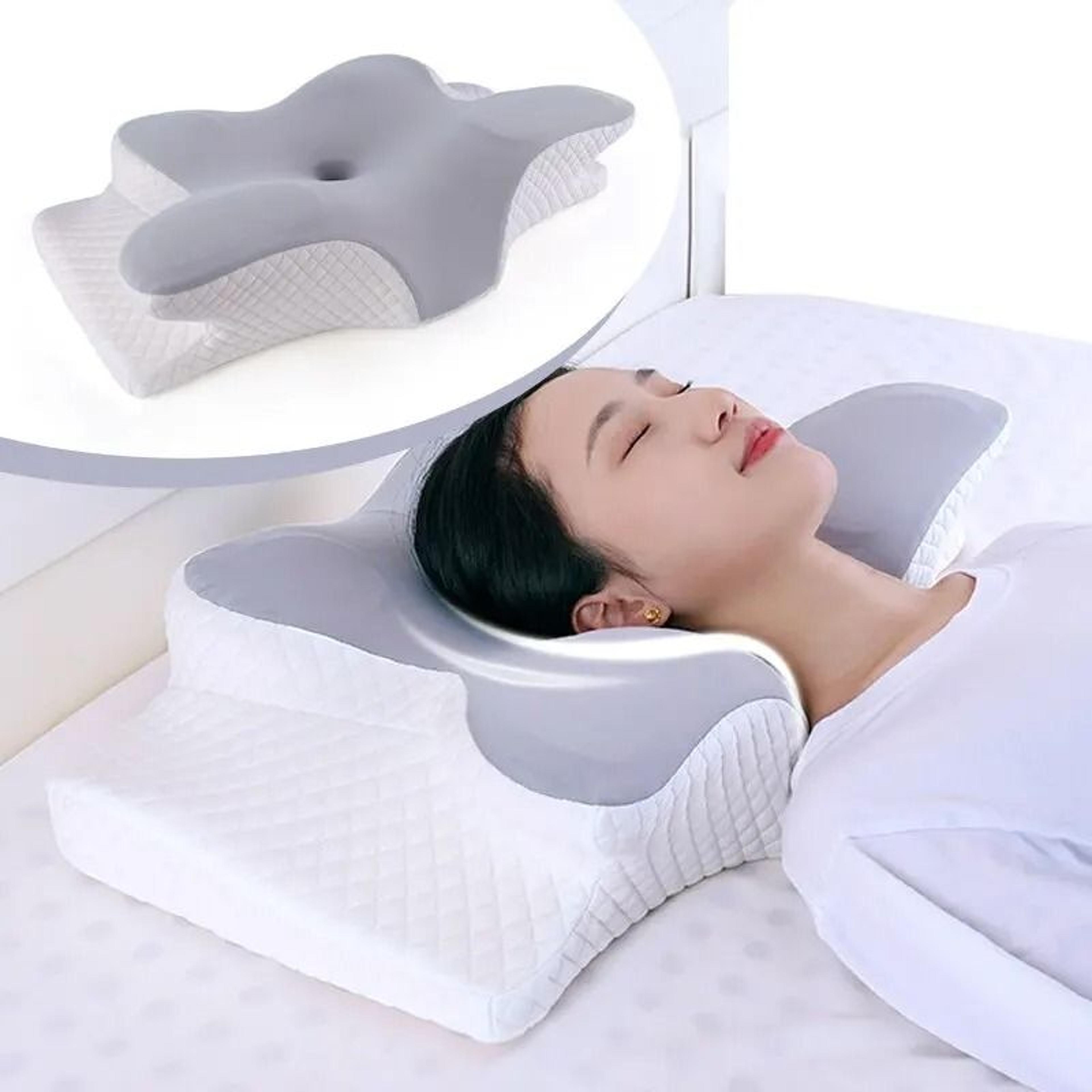 Memory Foam Butterfly Neck Pillow Orthopedic Cervical Support 1