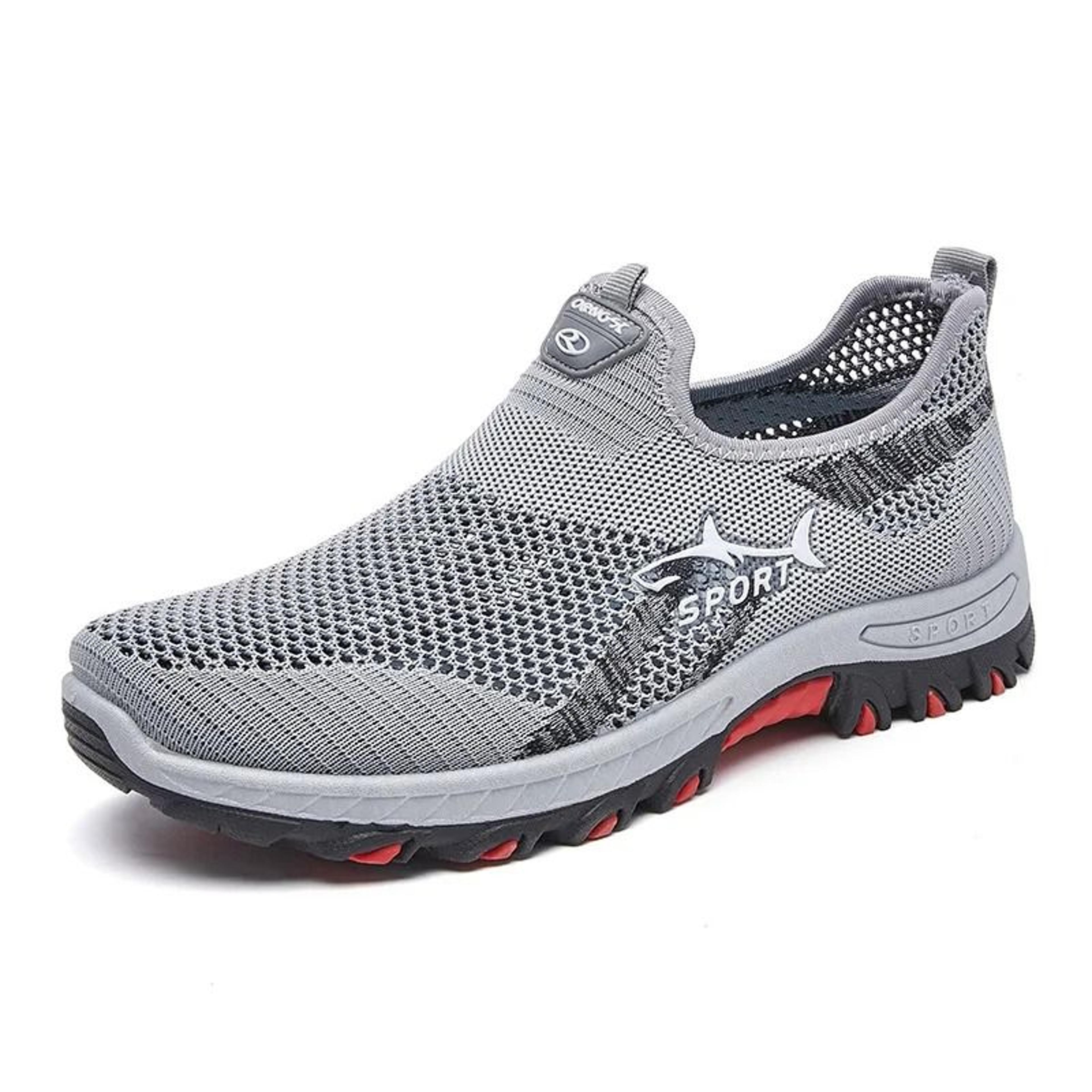 Mens Summer Mesh Sneakers Lightweight Breathable Casual Walking Shoes 4