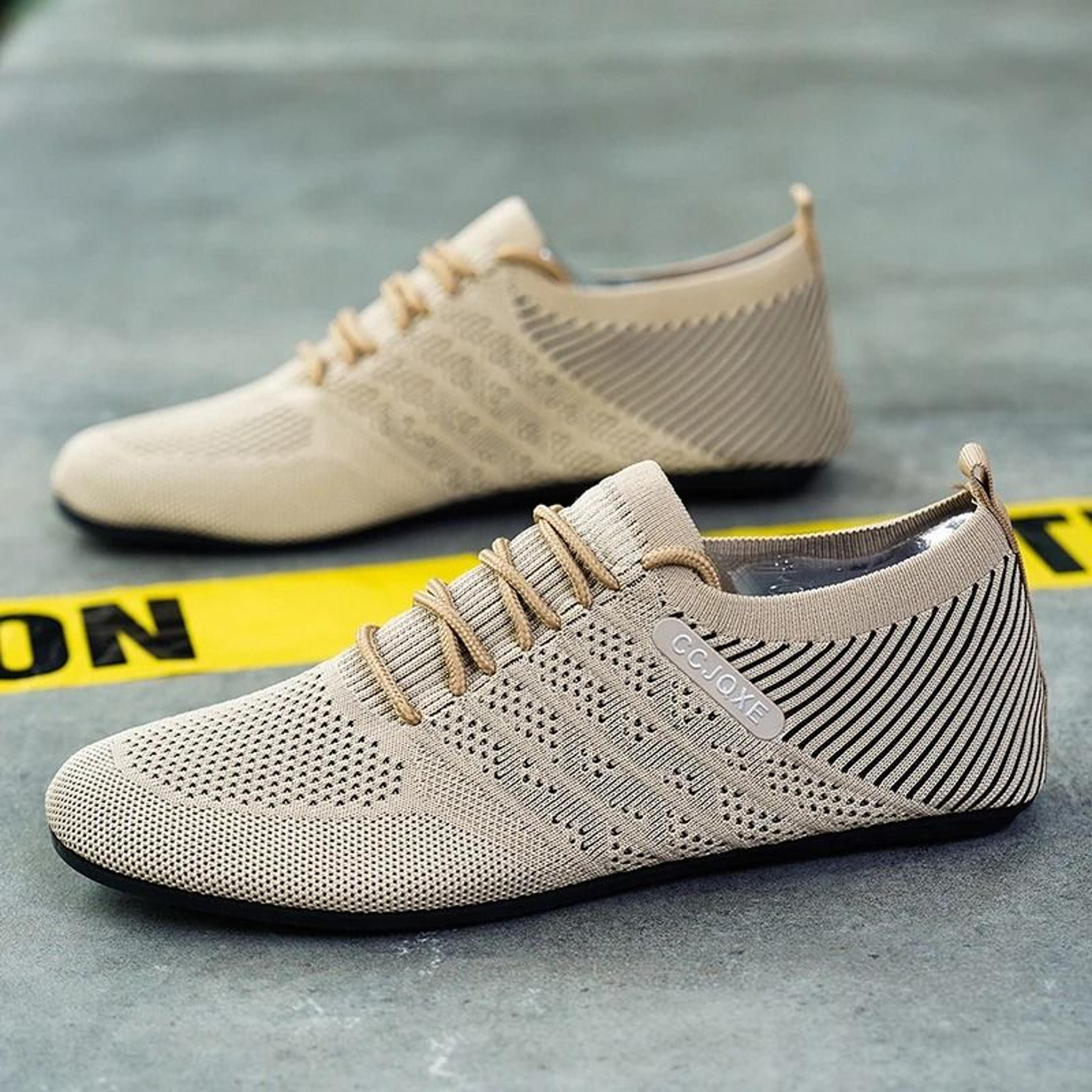mens breathable mesh loafers lightweight anti slip casual driving shoes
