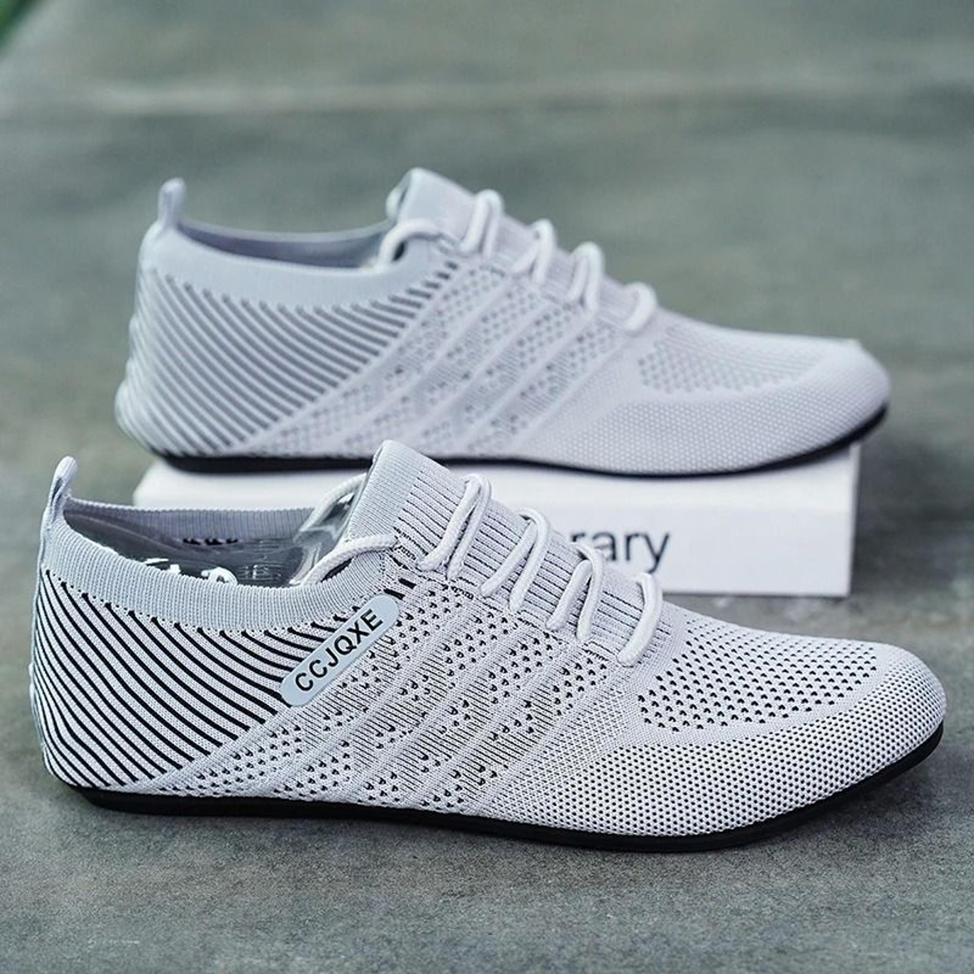 Mens Breathable Mesh Loafers Lightweight Anti Slip Casual Driving Shoes 1