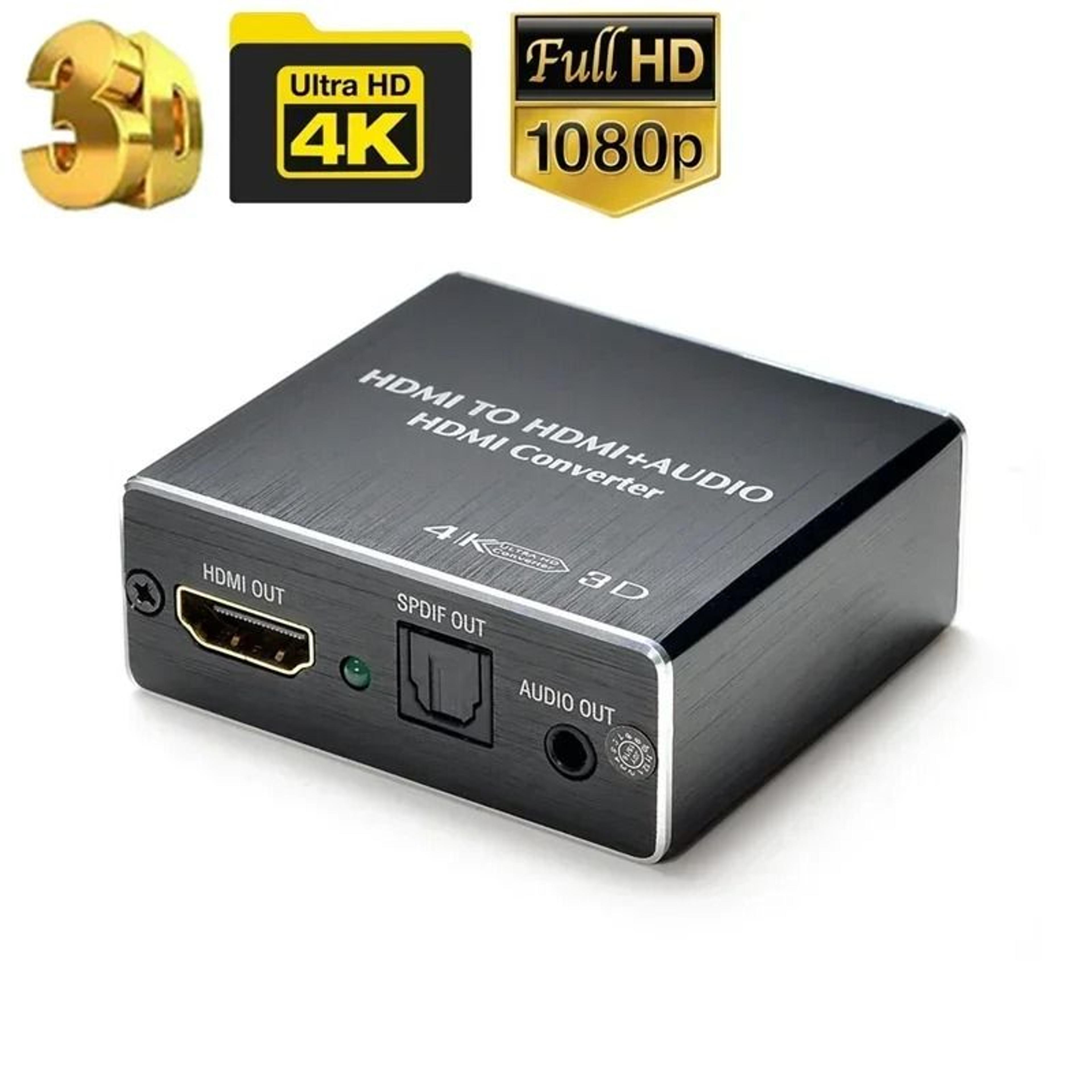 HDMI Compatible Audio Extractor Stereo Converter Audio Splitter Adapter For PS4 TV DVD And Home The 0