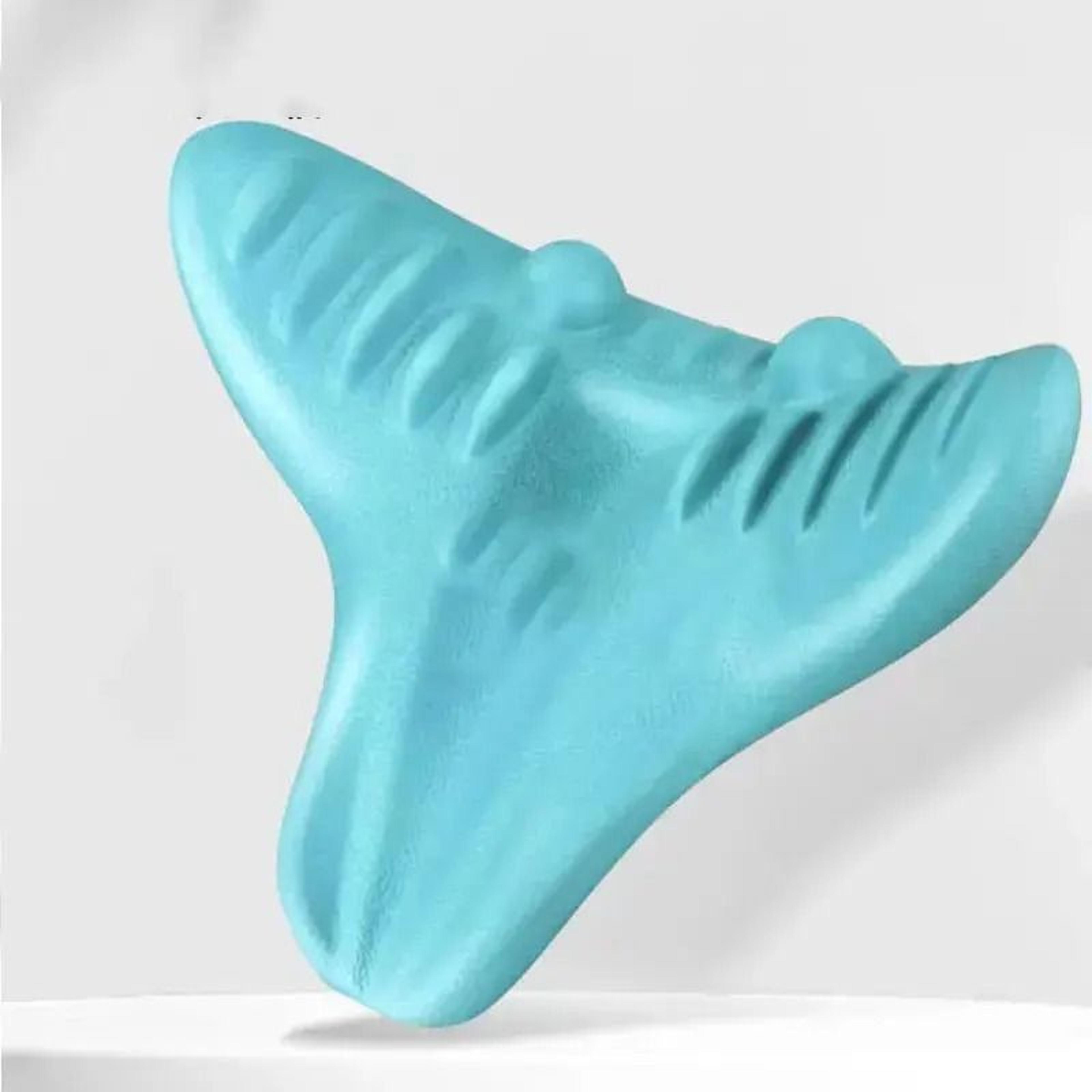 Neck And Shoulder Relaxer Cervical Traction Pillow For Pain Relief And Posture Support 8