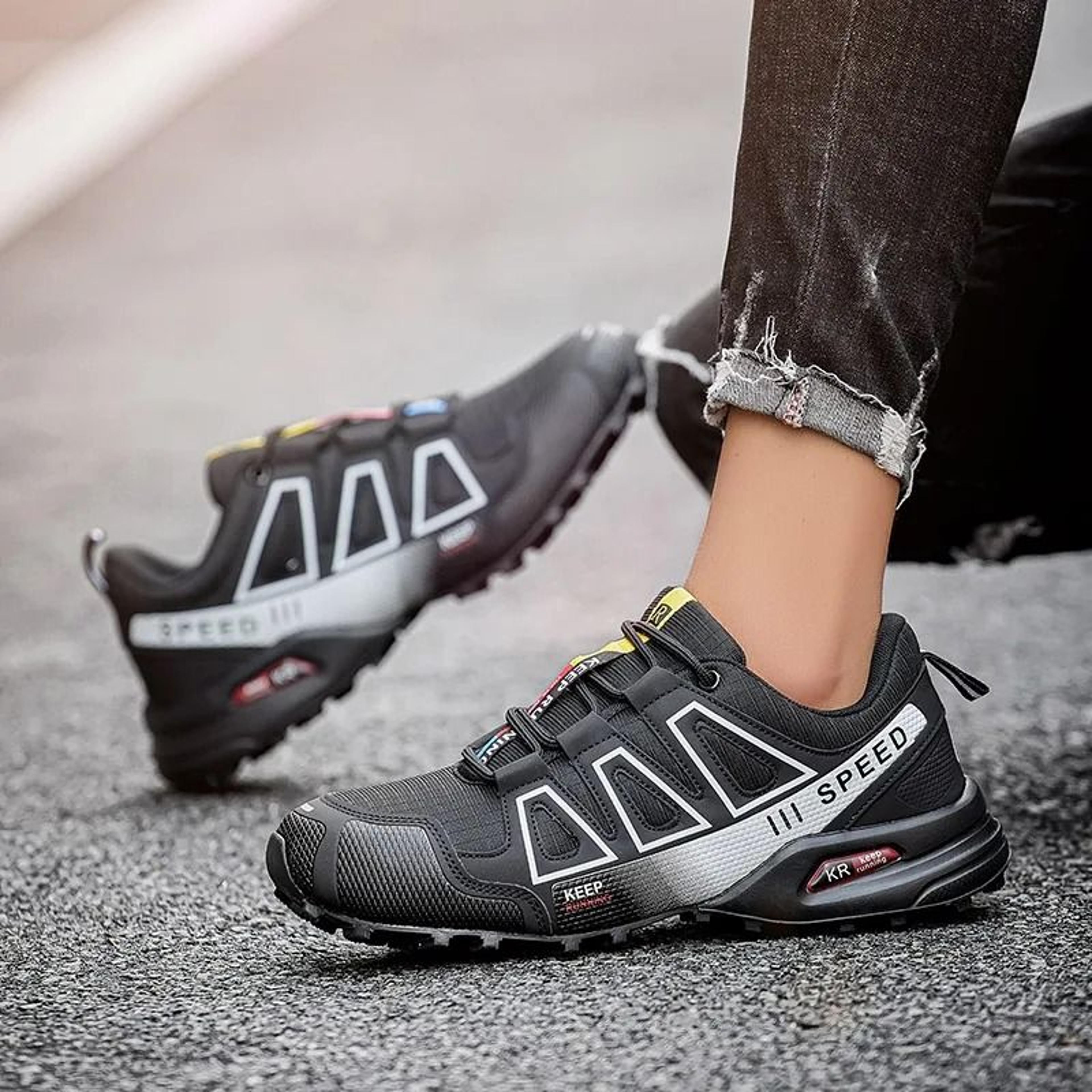 Mens Waterproof Hiking Shoes Outdoor Trainers Trekking Sneakers Anti Slip Hunting Tactical Shoes 3