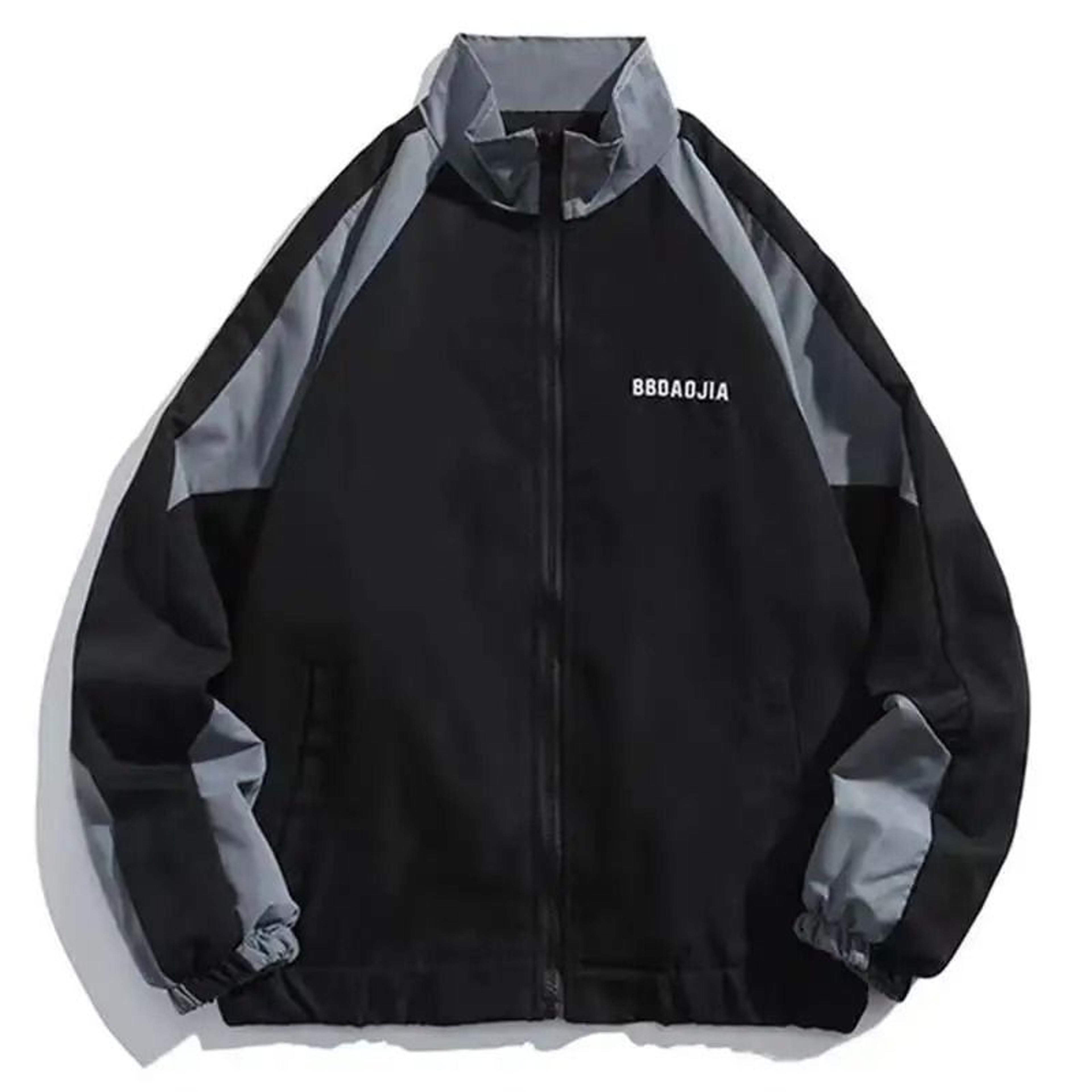 Hip Hop Varsity Jacket Patchwork College Style Windbreaker 11