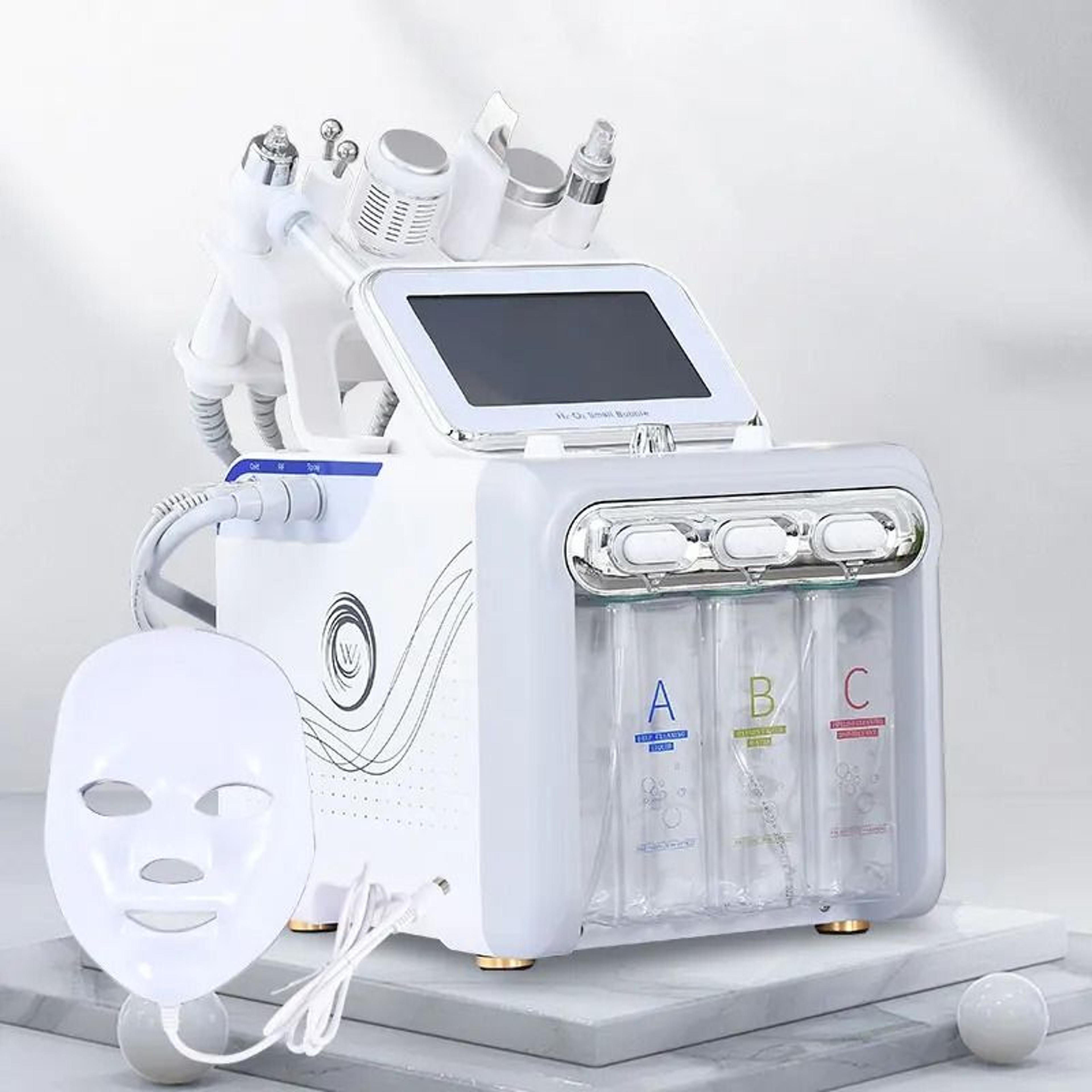 7 In 1 Hydrofacial Beauty Machine H2O2 Skin Cleansing Aqua Peeling Facial Device For Home Use 2