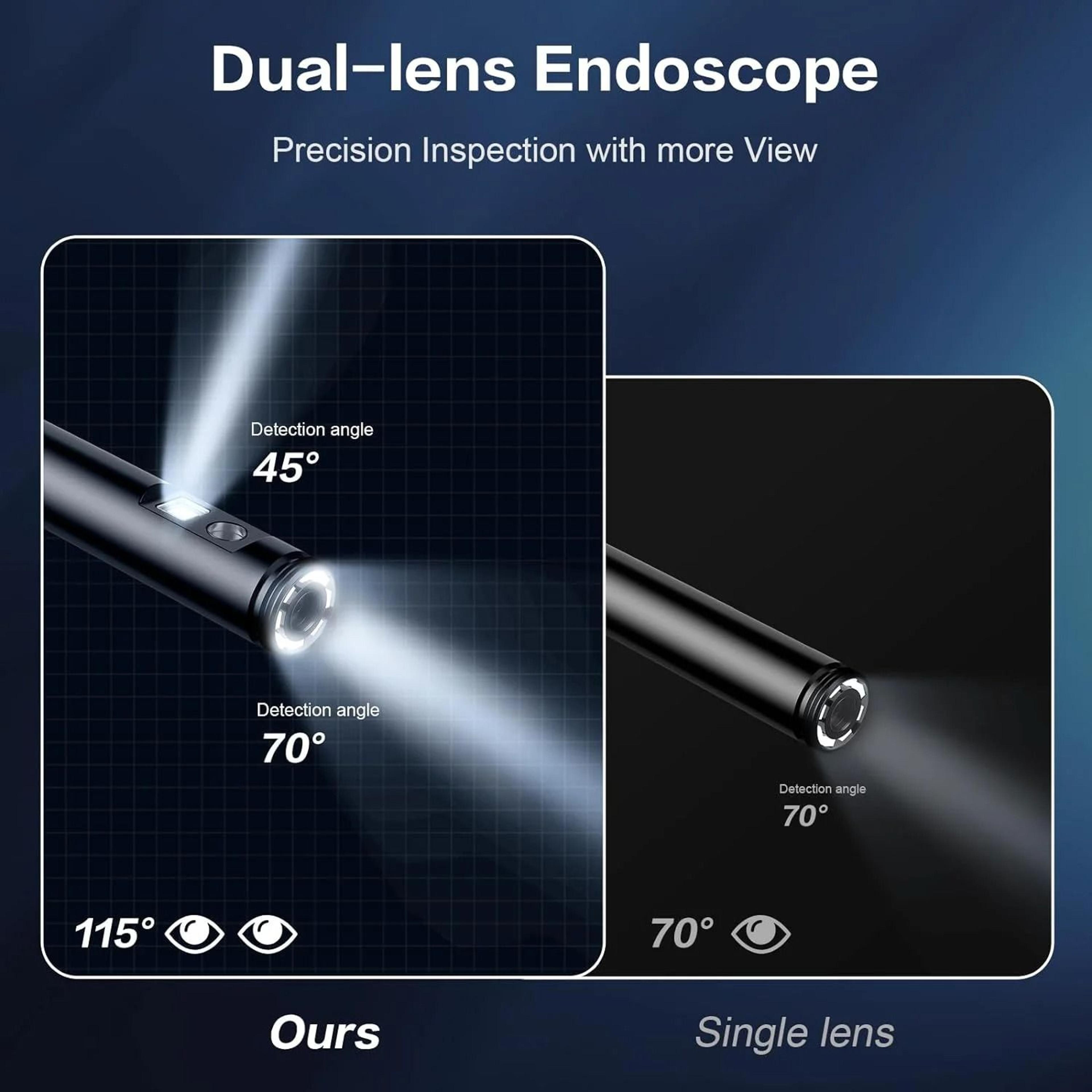 8mm 1080P Endoscope Inspection Camera For IPhone And Android 3